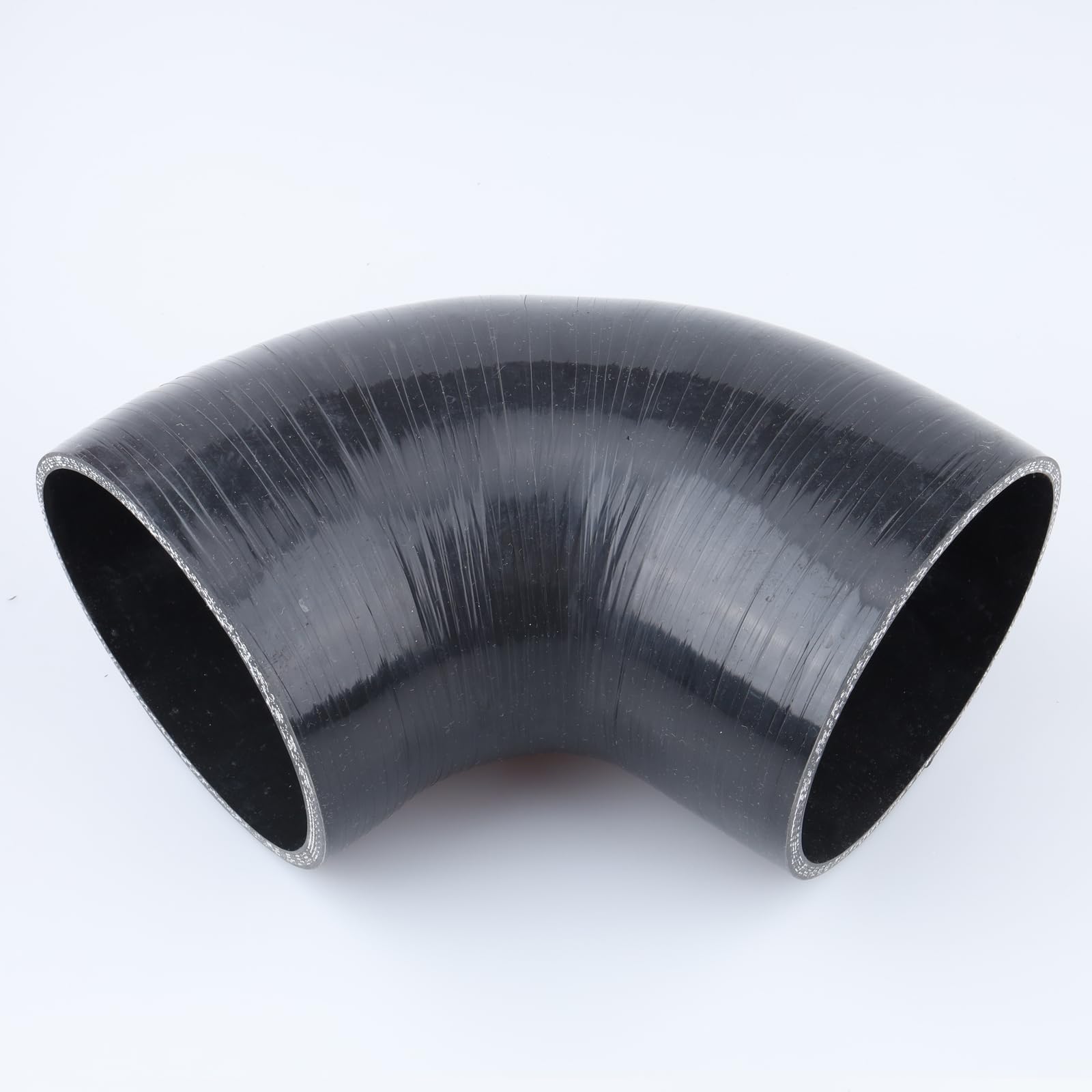AC PERFORMANCE ID 4 '' (102mm) 90 Degree Elbow Coupler Universal Automotive Pure Silicone Hose Intercooler/Intake Piping, Leg Le