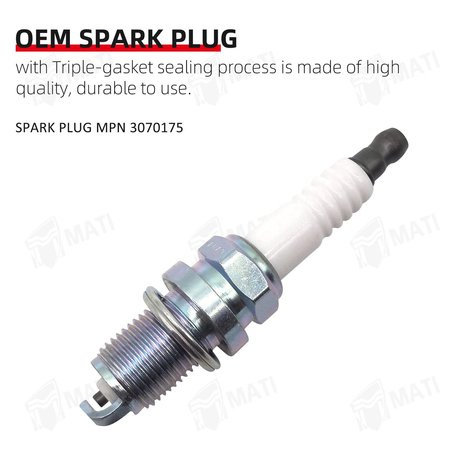 M Mati Ignition Coil & Spark Plug & Cdi For Polaris Sportsman 500 Big Boss 500 Ranger 500 3085227 3070175 3085639