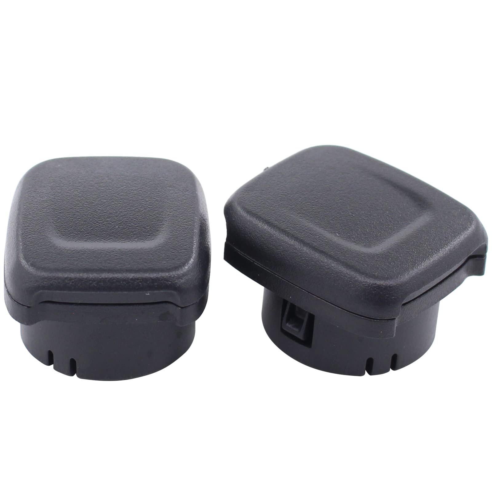 Motoku Center Console Power Outlet Cap Cover Retainer Black For Chevy Silverado Equinox Colorado Malibu Traverse