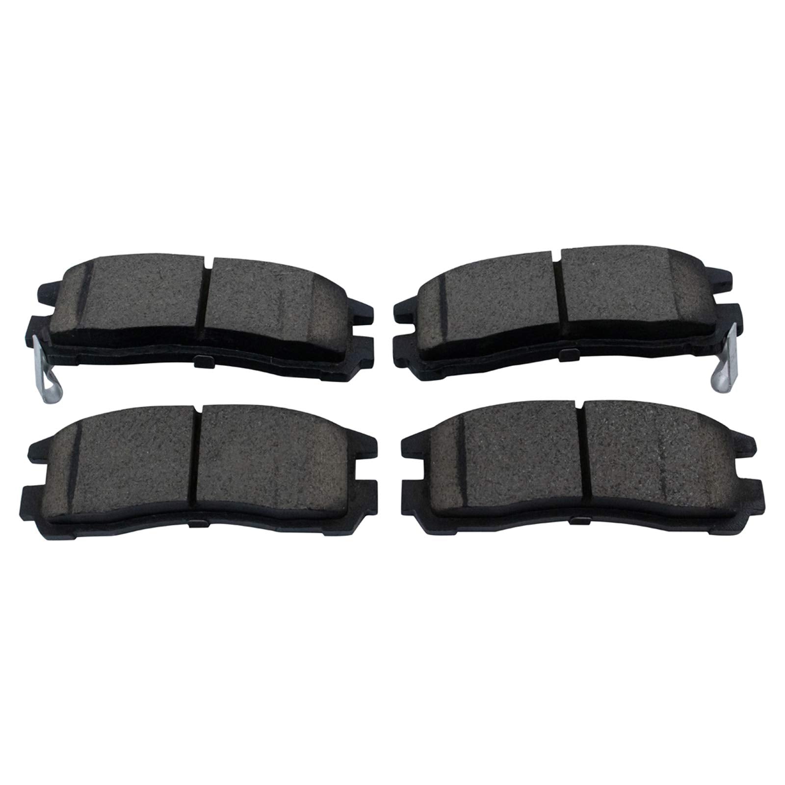 TRQ Rear Ceramic Brake Pad Kit for Sebring Avenger Stratus Eclipse Galant