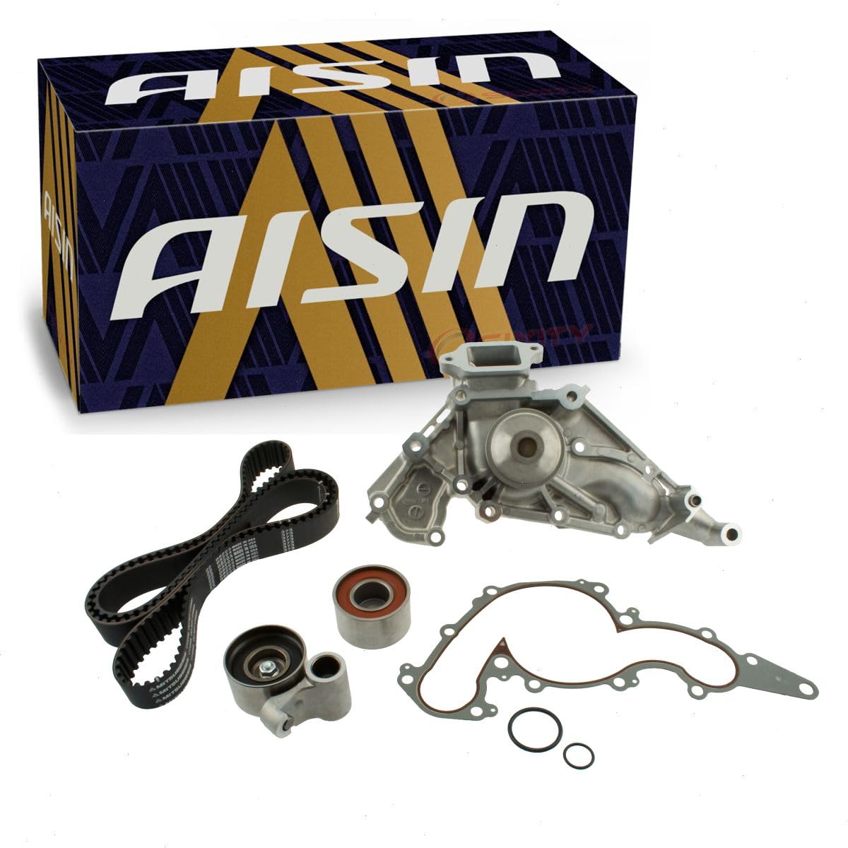 AISIN Timing Belt Kit w Water Pump compatible with Toyota Sequoia 4.7L V8 2001-2009
