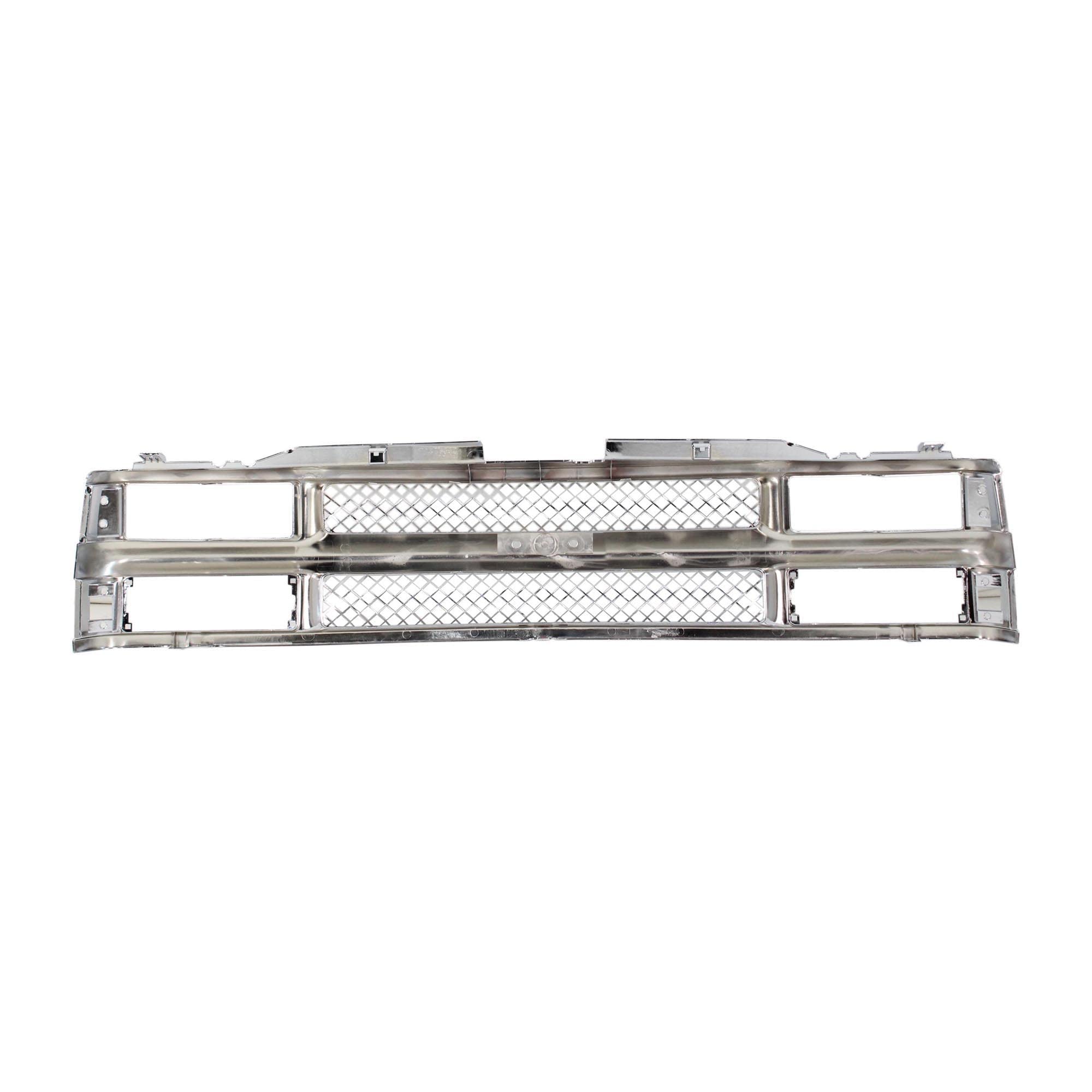 Garage-Pro Grille Assembly Compatible with Chevrolet Tahoe 1995-1999, C1500 & K1500 1994-1999, C2500 & K2500 1994-2000, Chrome S