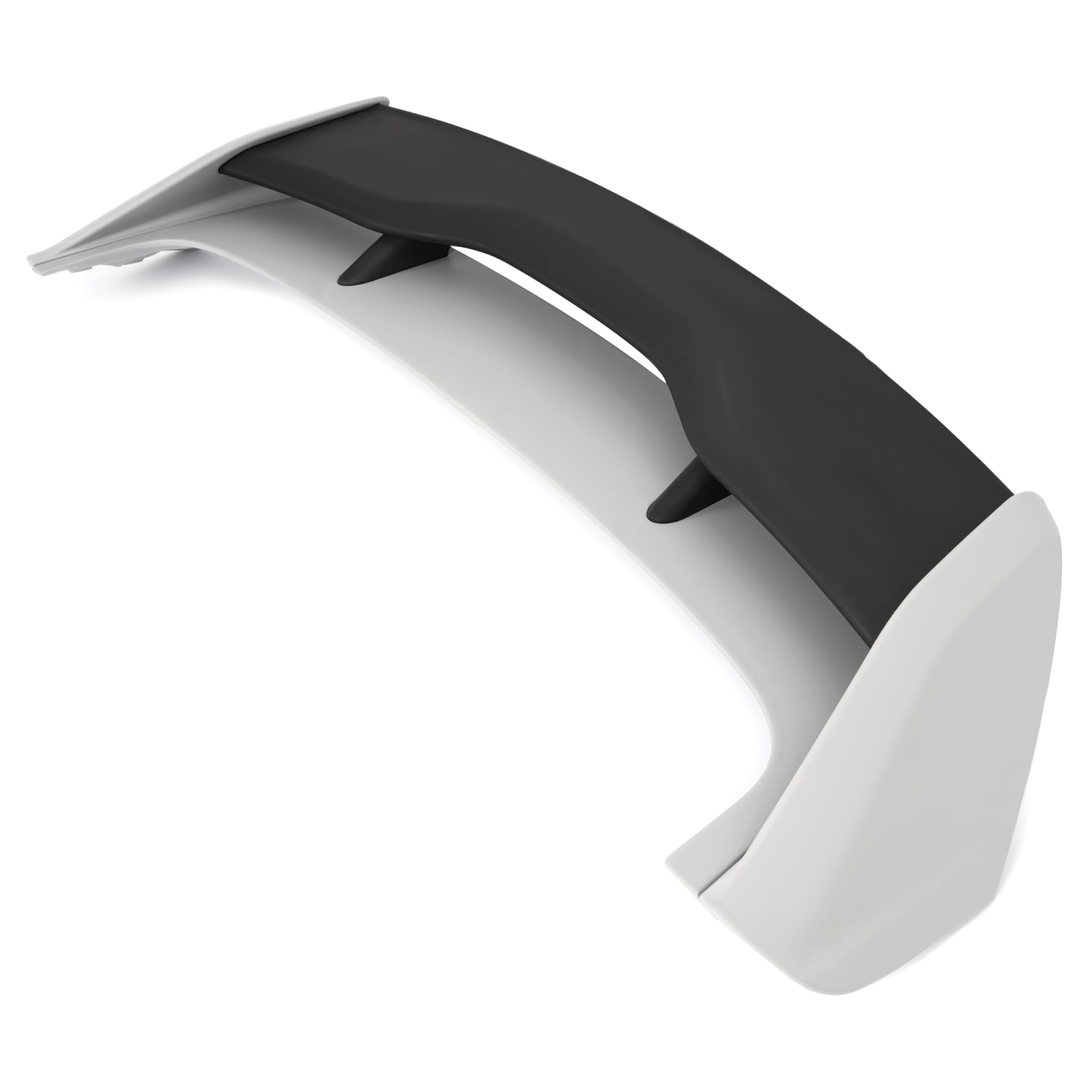 KUAFU Roof Spoiler for 2012-2018 Ford Focus Hatchback, ABS Plastic, Gray & Black, Model GO-1603
