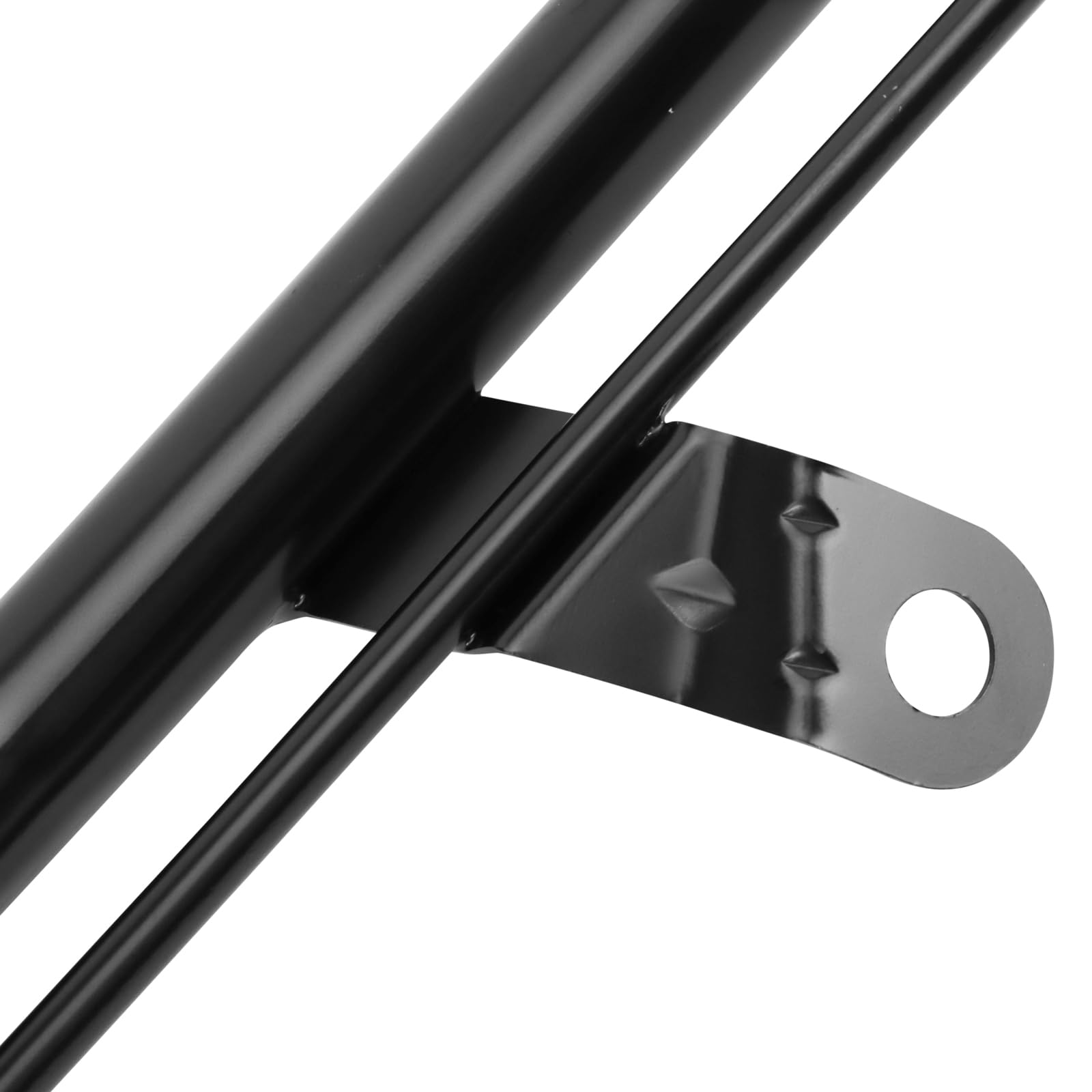 Trq Fuel Tank Filler Neck Black Compatible With 2006-2010 Jeep Commander