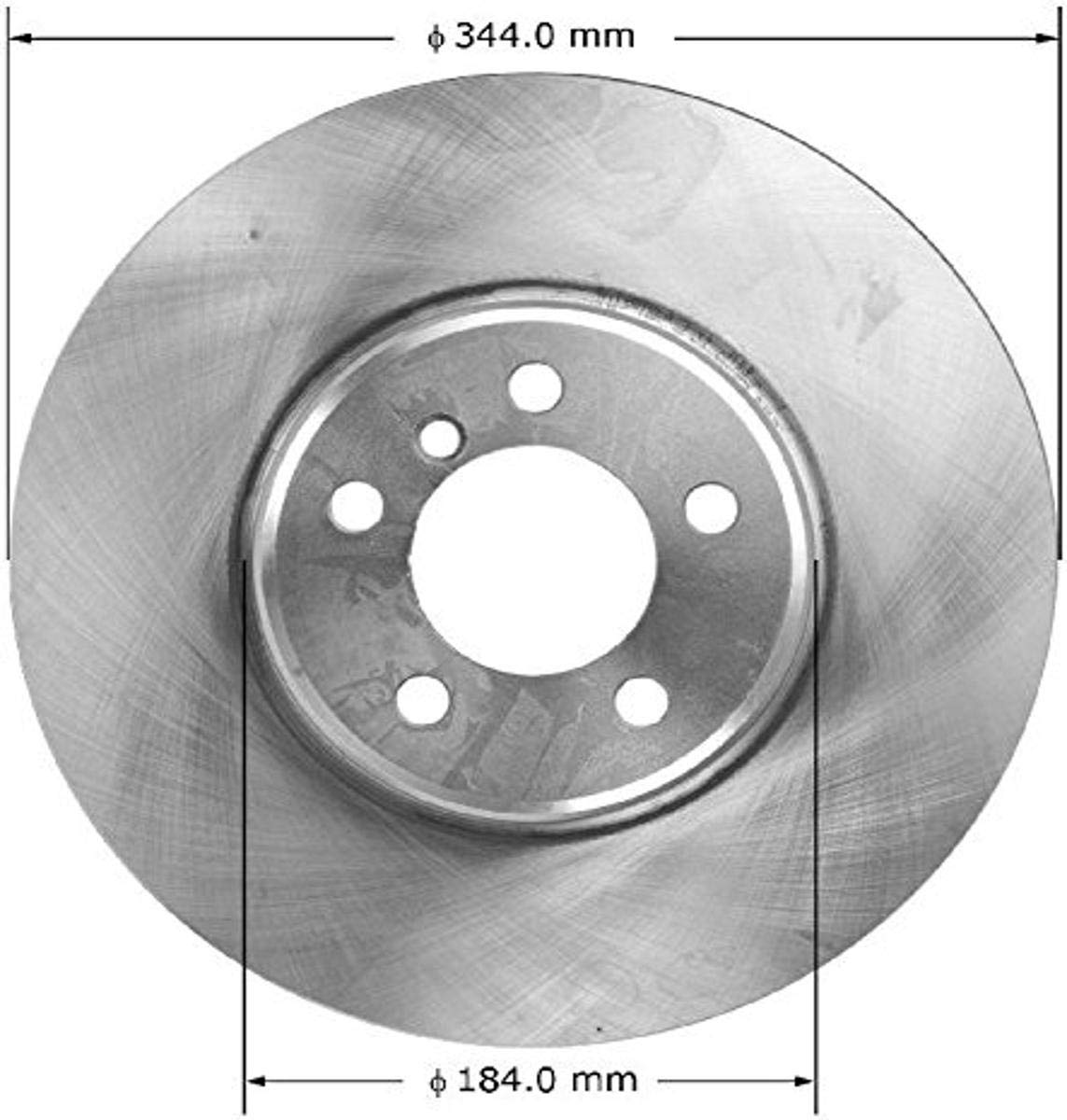 Bendix Premium Prt5599 Front Brake Rotor For Land Rover Range Rover 2005-2003