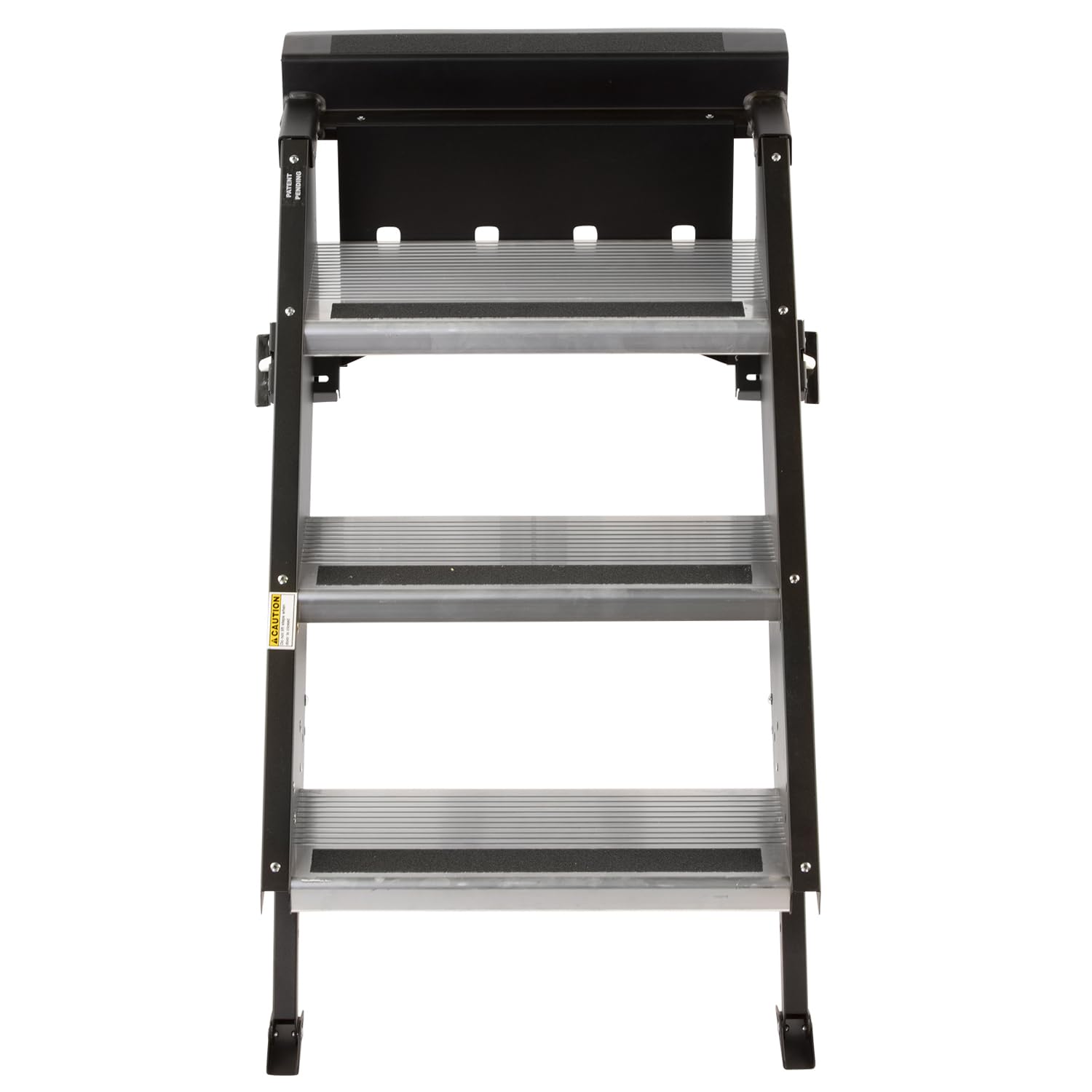 Morryde Stp-209 Stepabove Fold-Up Rv Entry Step - 3-Step (8' Step Rise), Fits 30' To 32' Door Width
