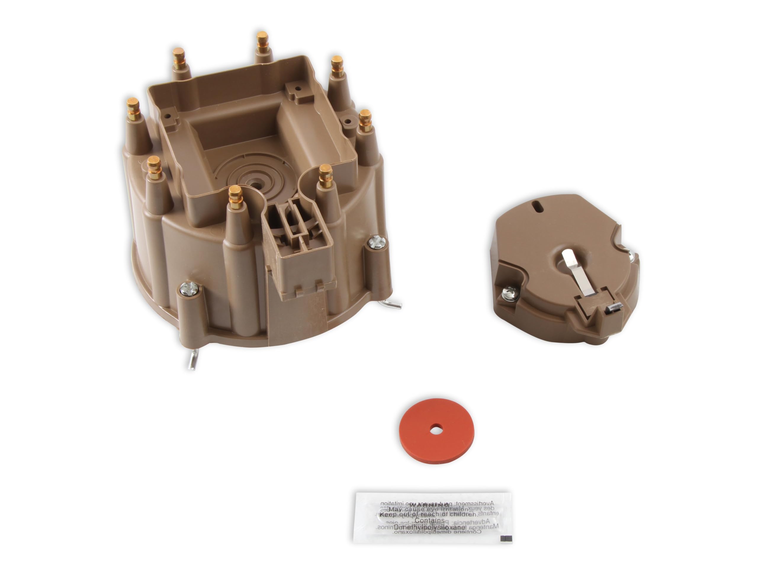ACCEL HEI Distributor Cap and Rotor Kit, Model 8122ACC, Tan, Plastic, No Size