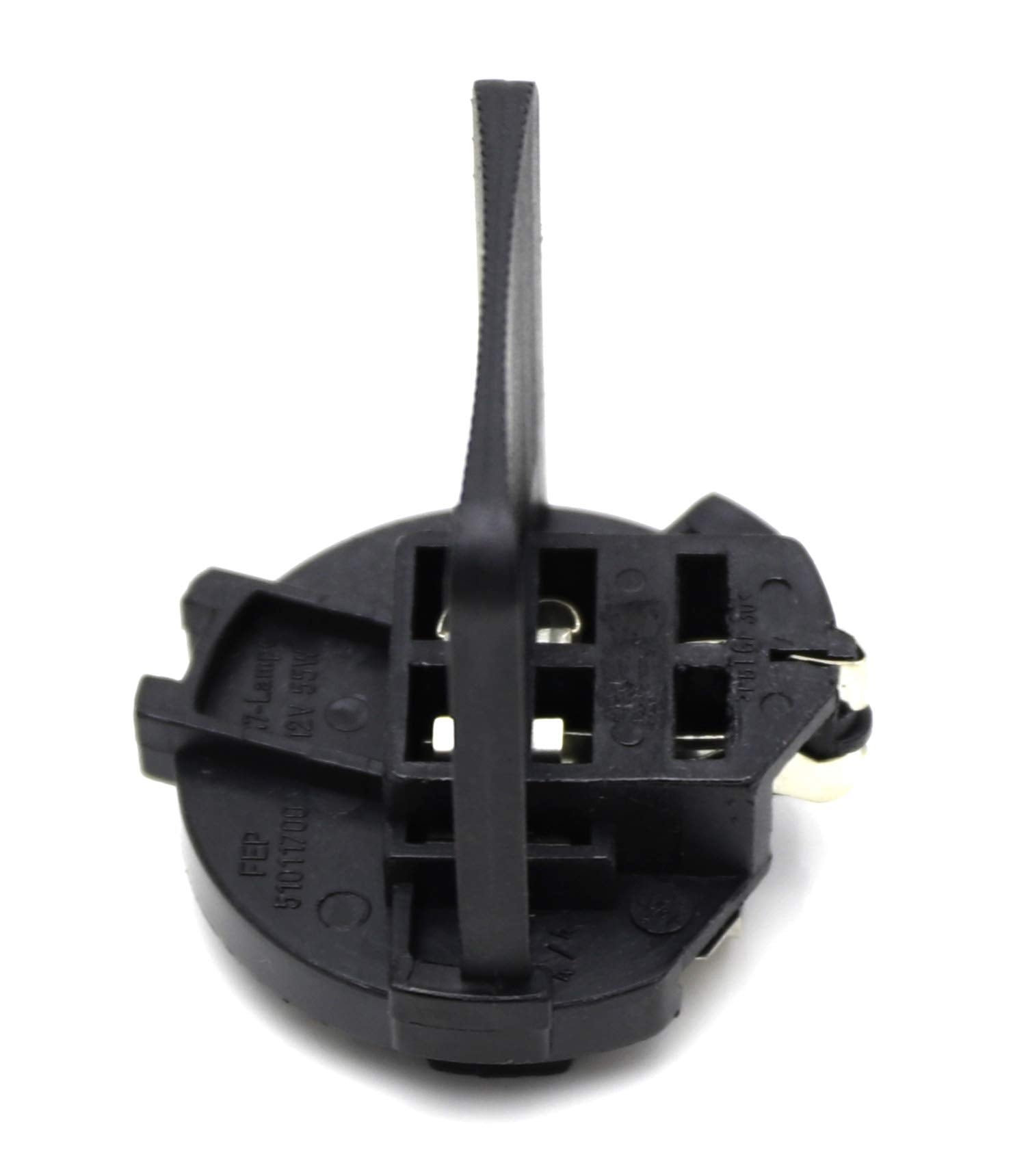 Ijdmtoy One Pair Oe-Spec H7 Bulb Socket Retainer Holder Adapters, Compatible With Volkswagen Golf Gti Passat Tiguan Eos, Etc
