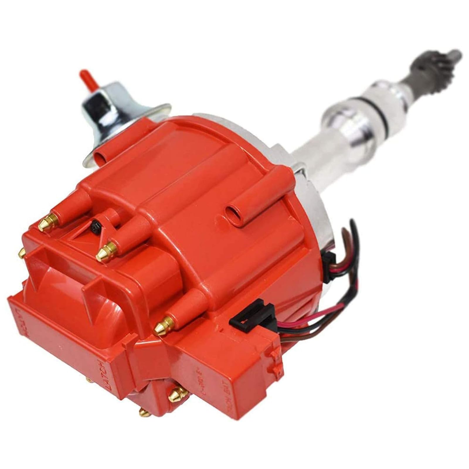 A-Team Performance HEI Distributor for SBF Small Block Ford 260-302, 65,000 Coil, One Wire Installation, Red Cap