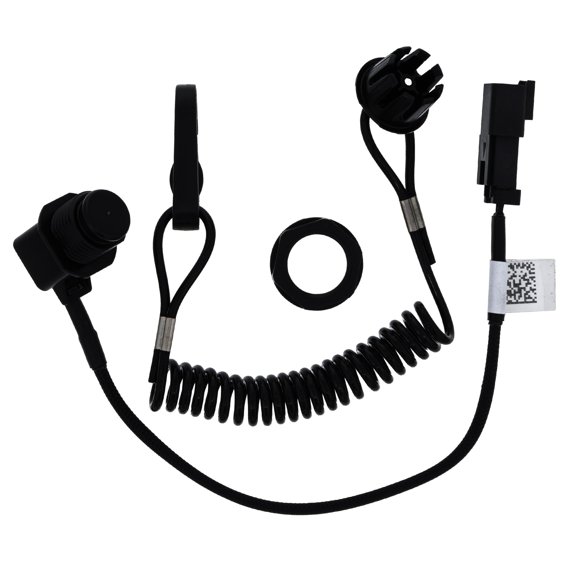 Polaris Snowmobile Magnetic Tether (650/850), for Specific Models, Engine Shut Off, Console Mounted, Pre-Wired Harness, Black, G