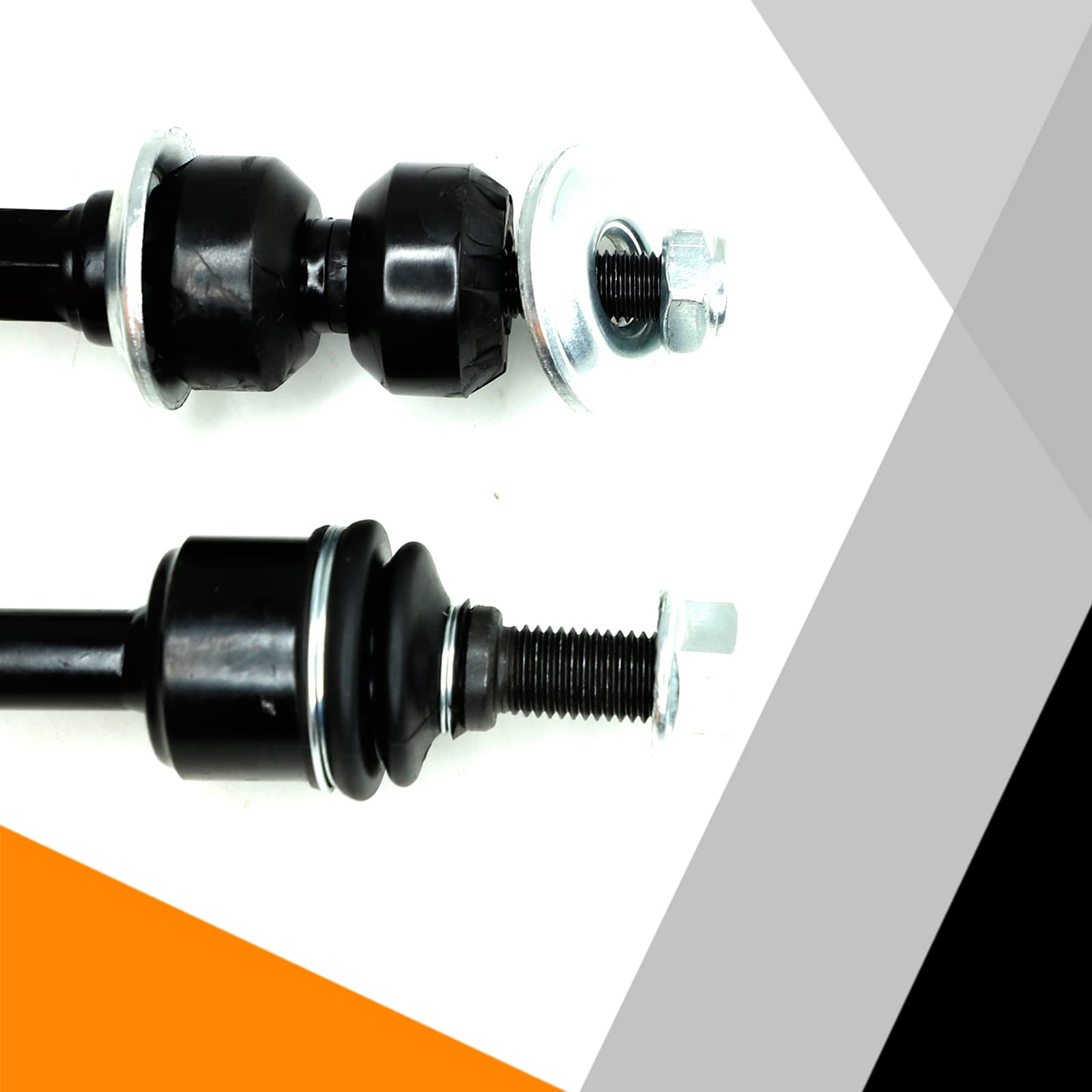 2Pcs Front Stabilizer Sway Bar Link Compatible With 06-10 Dodge Ram 1500 4Wd,11-17 Ram 1500 4Wd K80894 5170290Ab 5170290Ac