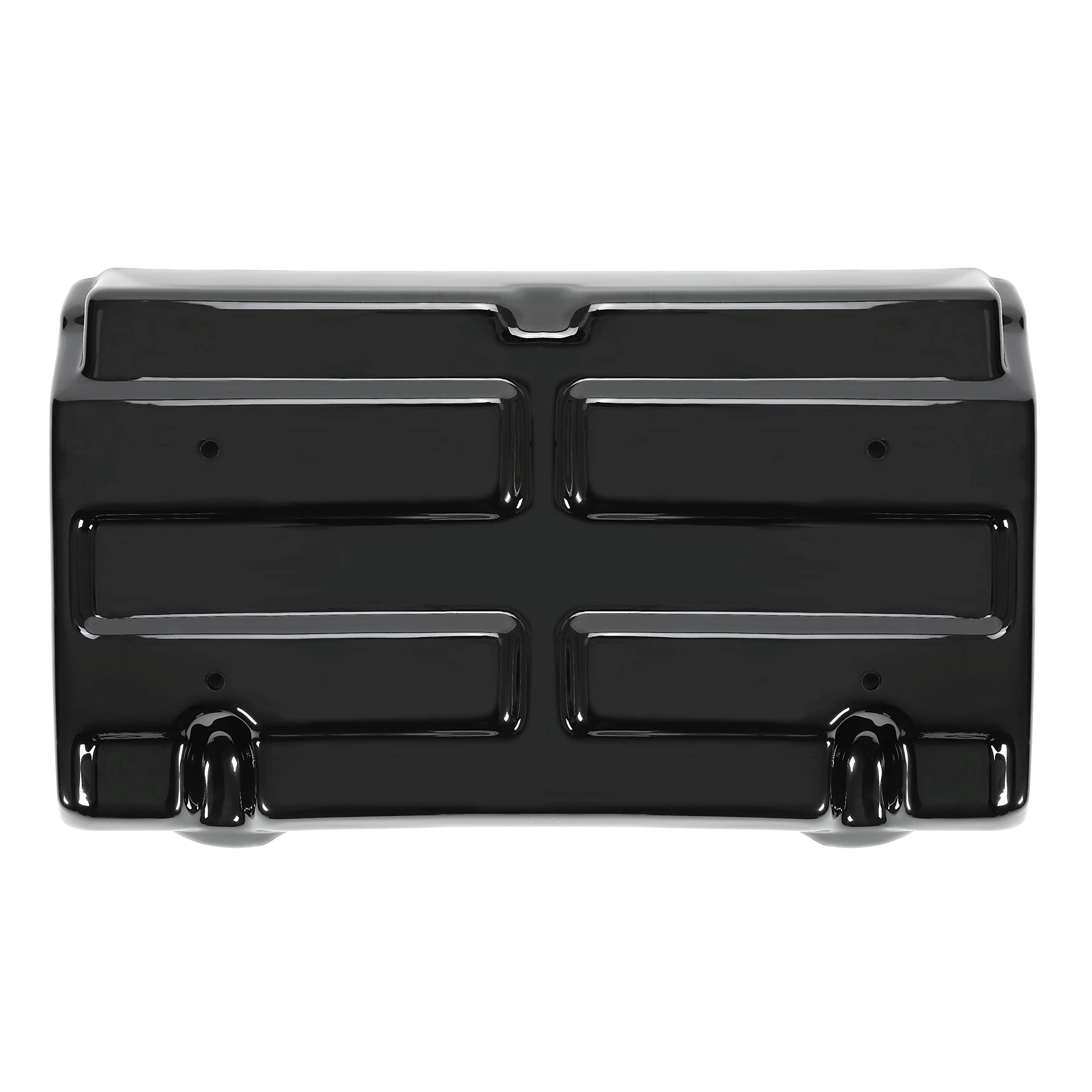 HECASA 6 Pcs Plastic Fender Set for 1985-1987 Honda ATC250ES, Black, ABS Material, Model MO-1355