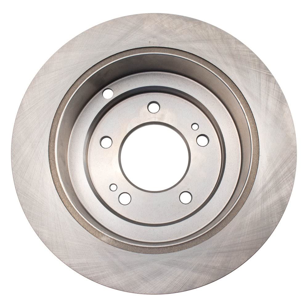 Trq Rear Brake Rotors Set Solid Compatible With 2004-2006 Kia Amanti