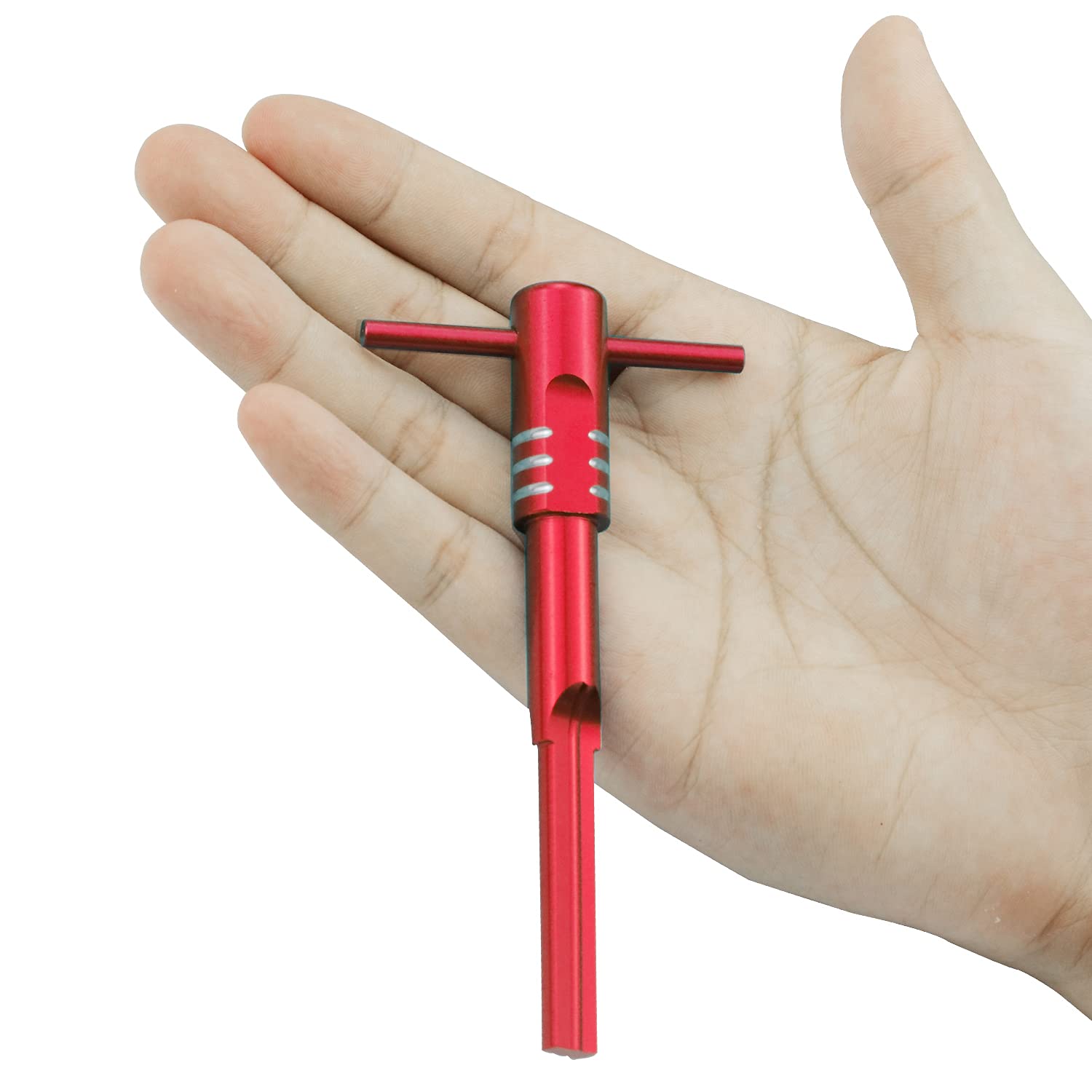 PEATOVIE Ignition Switch Housing Tool for 2014-2020 Harley Touring Models - Aluminum, Red