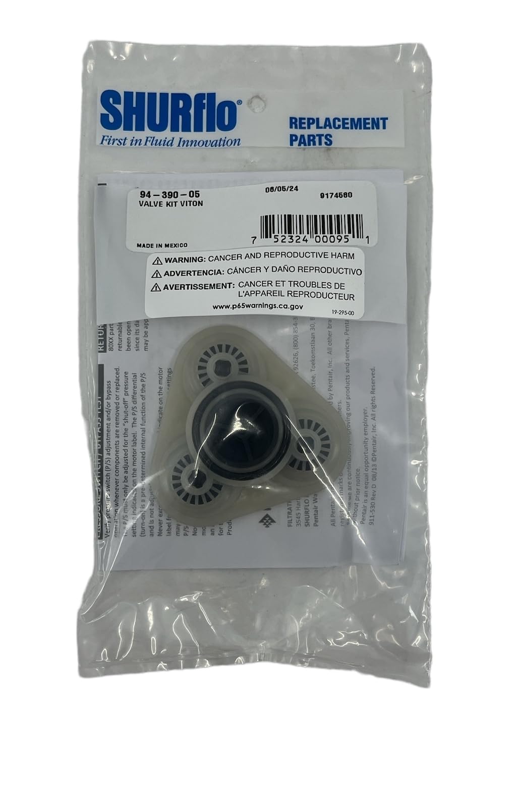 SHURFLO 94-390-05 Water Pump - Durable Plastic Construction, Model 94 390 5