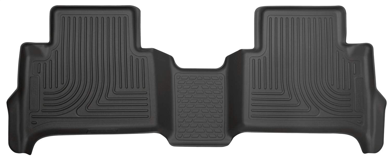 Husky Liners Weatherbeater Floor Mats | Fits 2015-2022 Chevrolet Colorado & Gmc Canyon, Crew Cab | 2Nd Row, 1-Pc Black - 19111