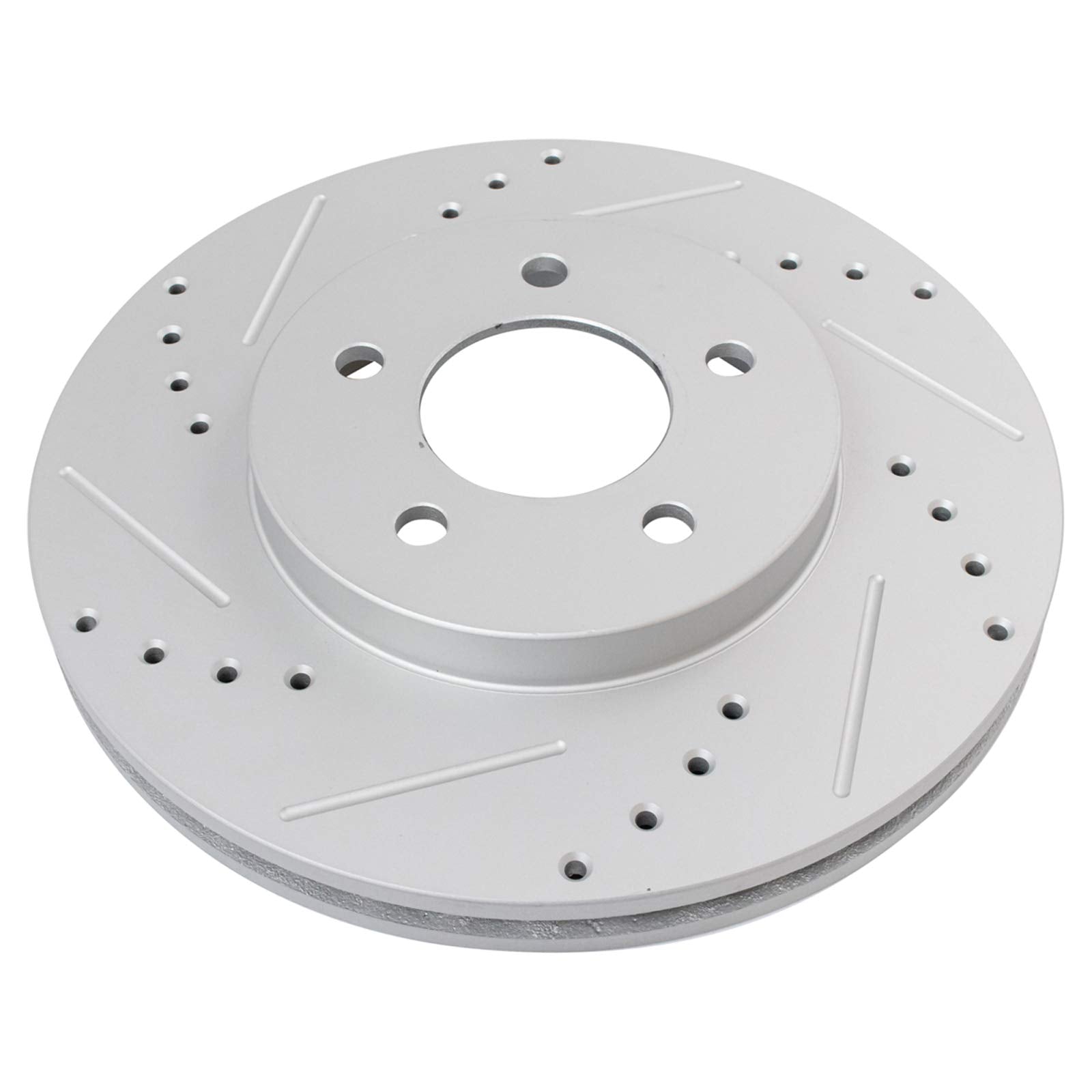 Trq Front Performance Brake Rotors Set Premium G-Coated Compatible With 2005-2012 Ford Escape 2005-2011 Mazda Tribute Mercury Ma