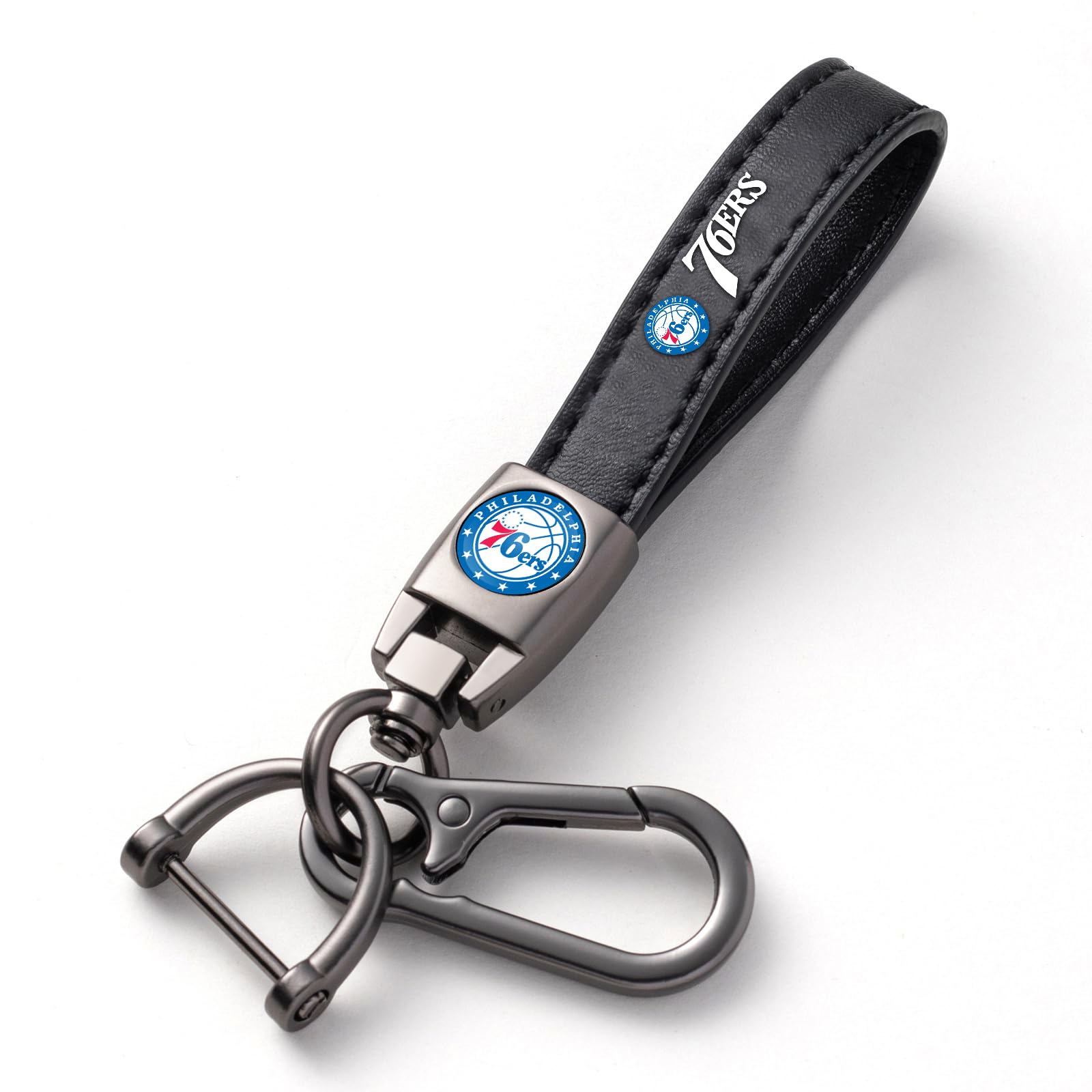EMIJOY Car Keychain Keyring for Women Men,Key Chain Key Ring Fob Holder Key Lanyard,Basketball Stuffs for Cars,Basketball Fans S