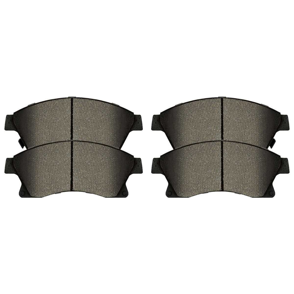 Autoshack Front Drilled And Slotted Brake Kit Rotors Black And Ceramic Pads Pair Of 2 Driver And Passenger Side Replacement For Chevrolet Cruze Limited 2011-2015 Cruze 2012-2017 Sonic Scd1522Pr65187Lr
