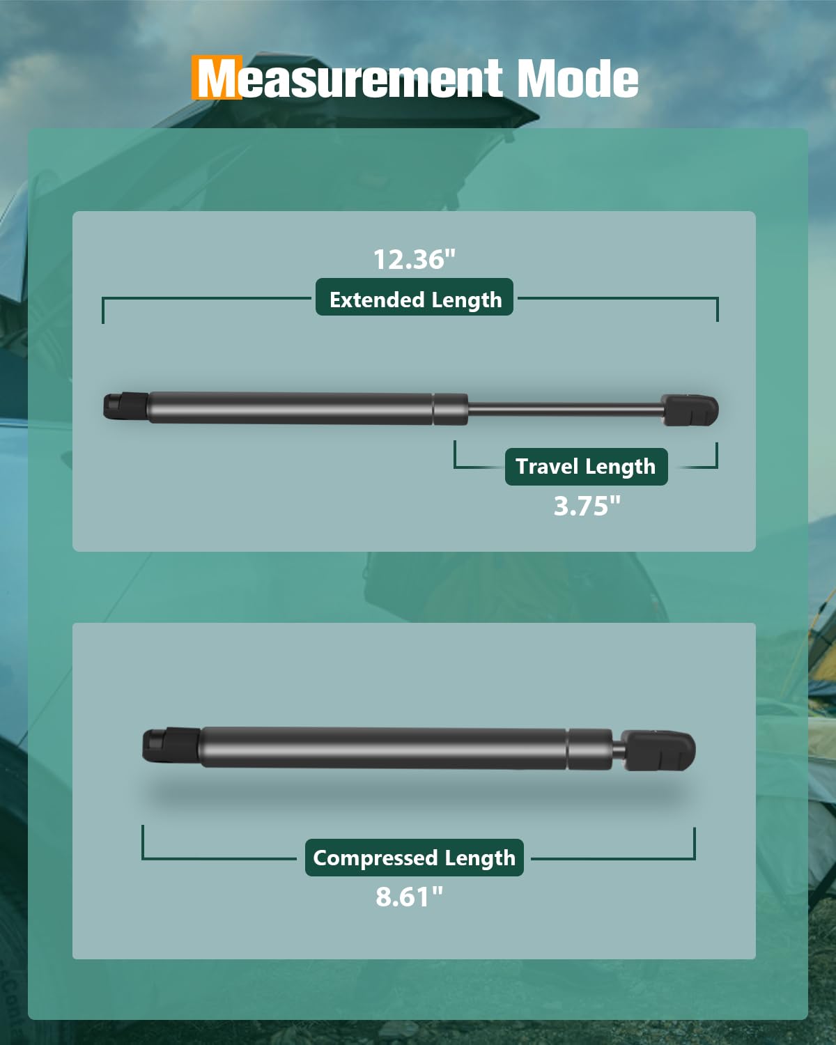 Scitoo Trunk Lift Supports Replacement Struts Gas Springs Shocks Fit For Chevrolet Malibu 2008 2009 2010 2011 2012 Set Of 2