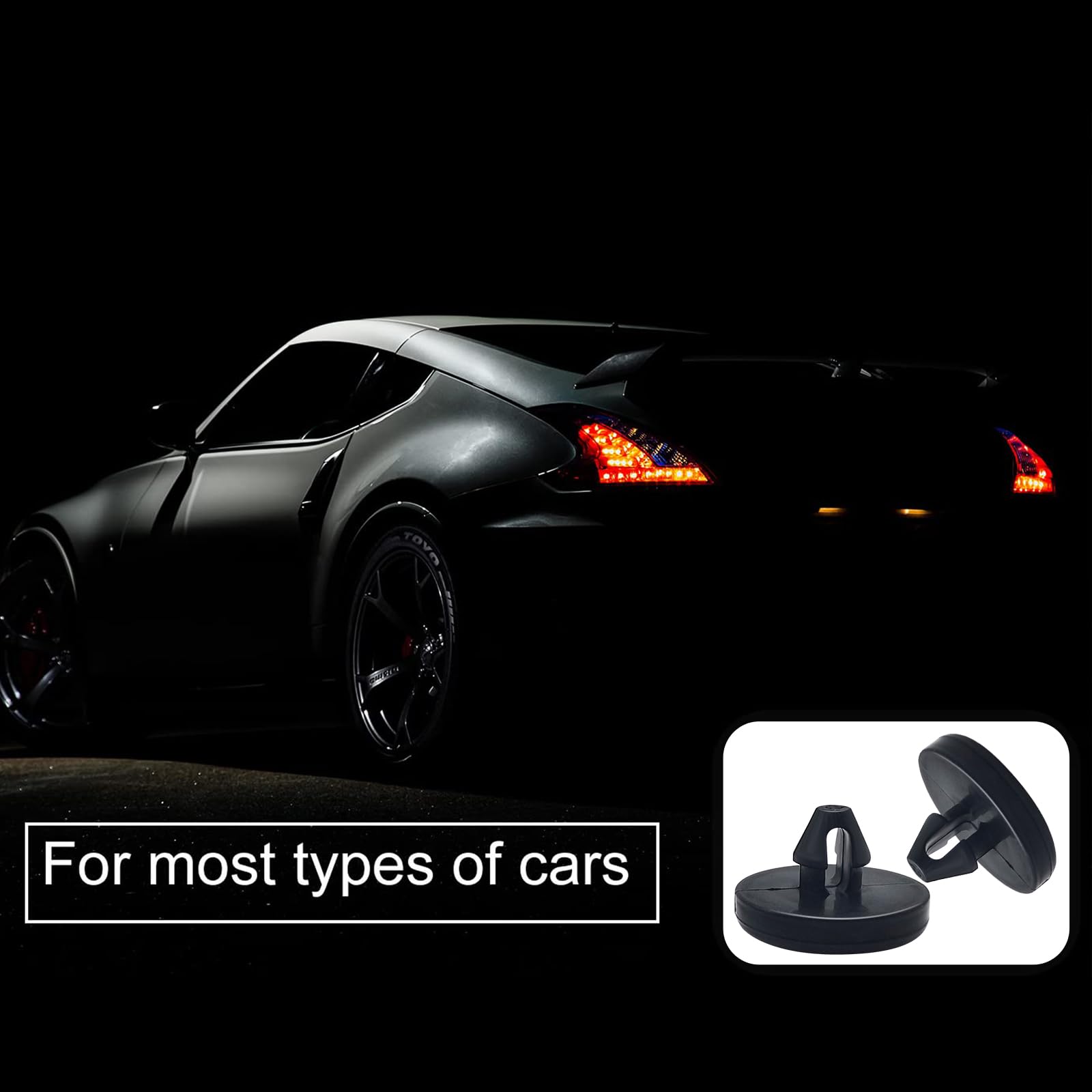 Ajxn 12 Pcs Brake Switch Stopper Car Truck Auto Brake Pedal Pad Brake Light Switch Stopper Brake Switch Pad Clutch Pedal Stopper