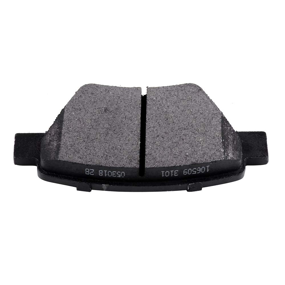 Cciyu Ceramic Rear Brake Pad Set Fit For 10-12 For Audi A3,Quattro,For Vw For Type 1,For Eos,For Golf,For Golf R,11-14 For Vw Fo