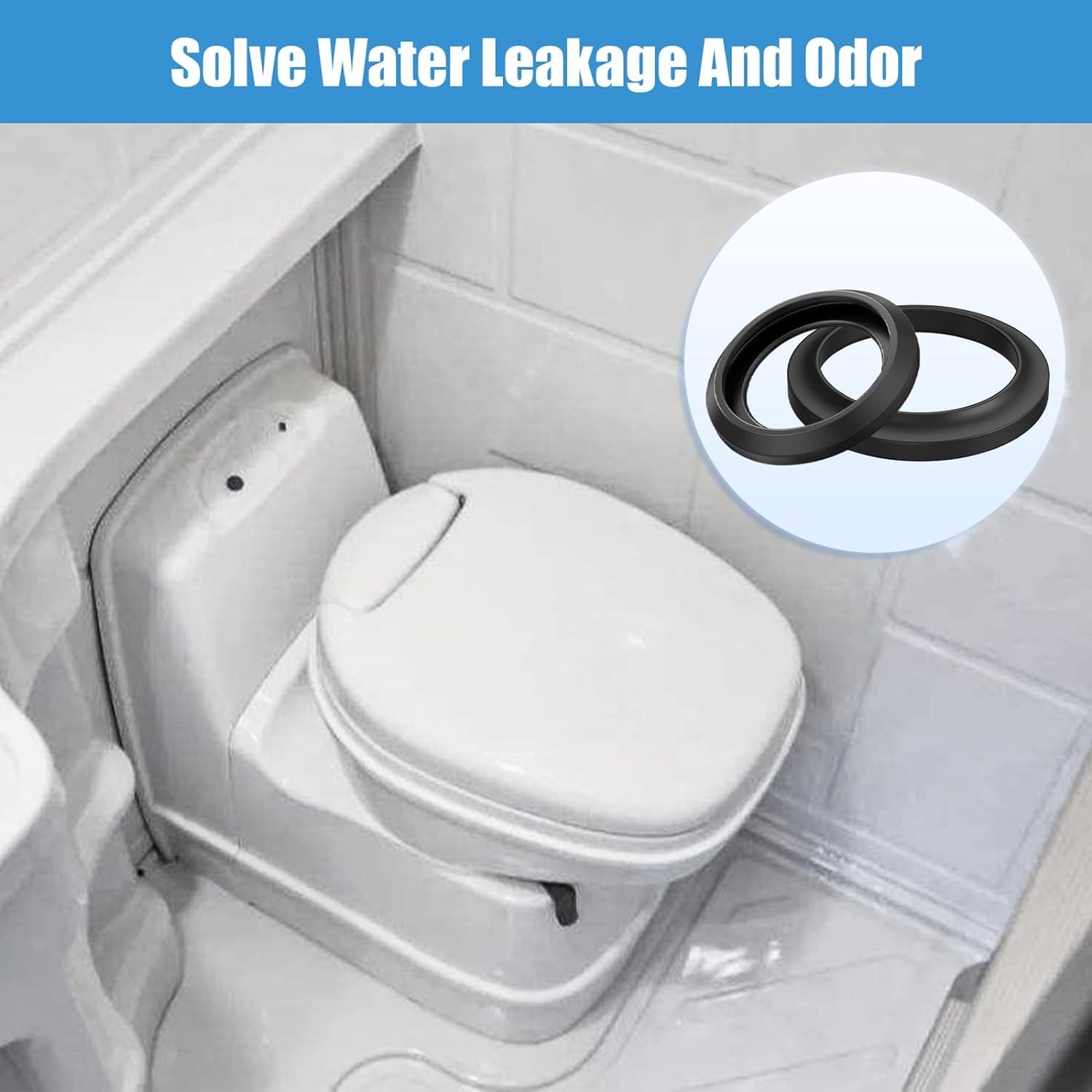 34120 Waste Ball Seal For Thetford Style Ii & Style Plus Toilets Replacement Rv Toilet Seal Kit For Thetford Aqua Magic Style Pl