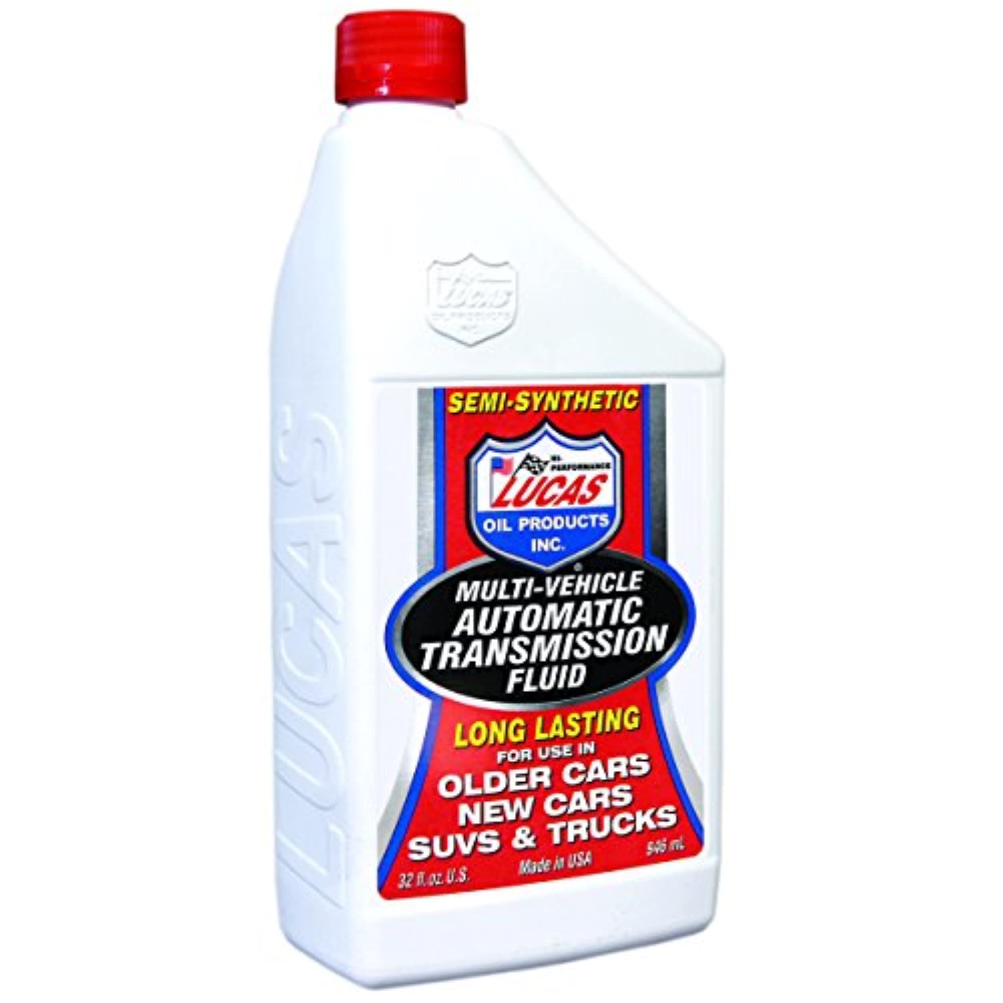 Lucas Oil 10418 Semi-Synthetic Multi-Vehicle Automatic Transmission Fluid - 1 Quart