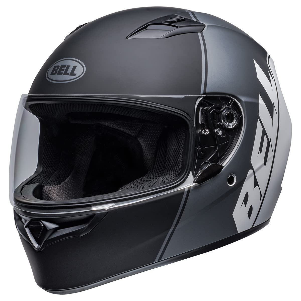Bell Qualifier Full-Face Motorcycle Helmet (Ascent Matte Black/Gray - 2X-Large)