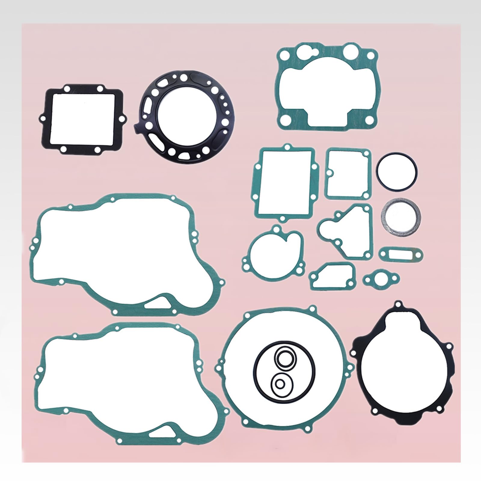 Autoparts New Top And Bottom End Gasket Kit Fit For Kawasaki Kx250 Kx 250 1993-2003