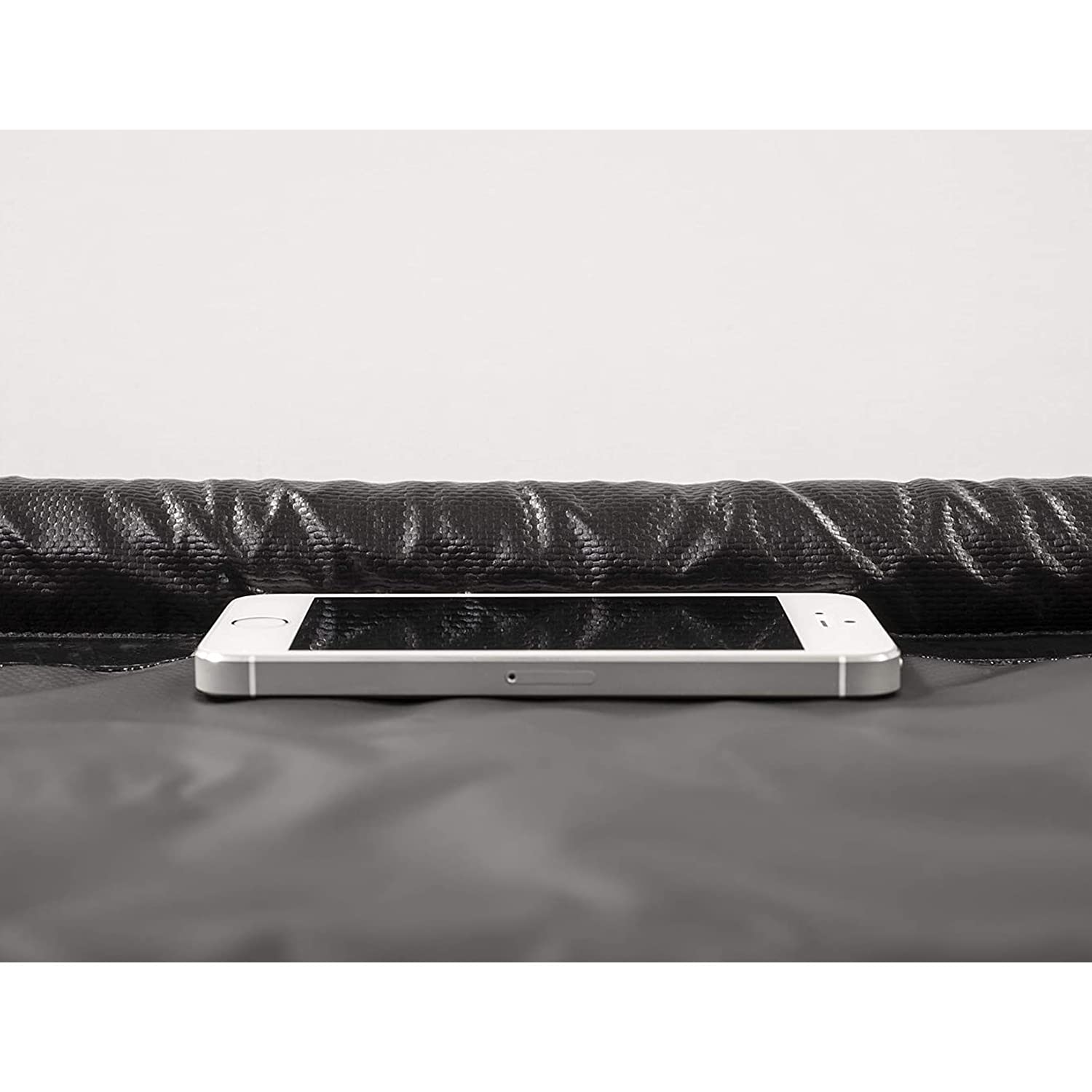 Autofloorguard Afg8520 8.5’X20’ Suv & Truck Heavy Duty Garage Floor Mat For Under Truck For Rain, Ice, And Mud W/ Stay-Put Corner And Telescoping Squeegee