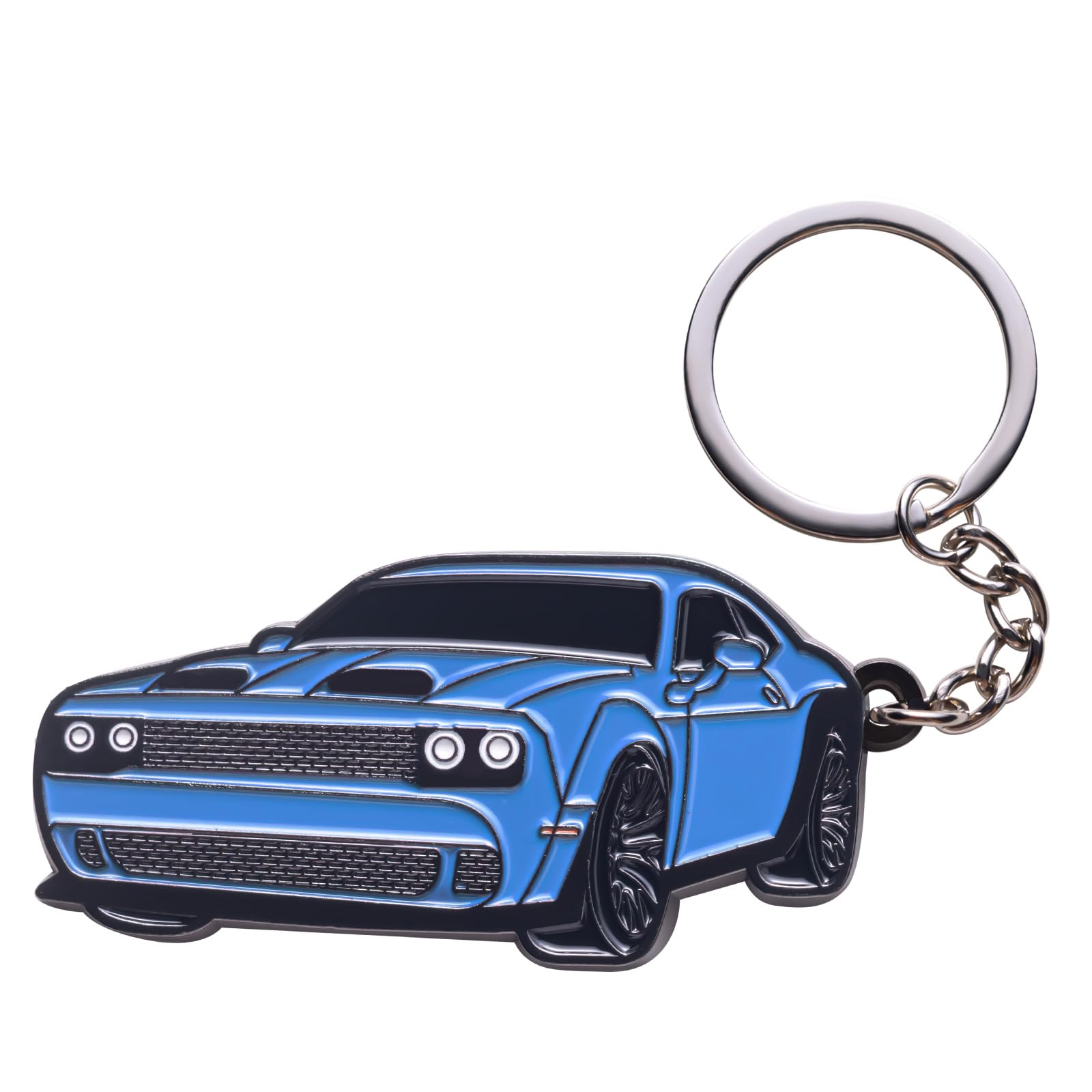 Zuxiaoyaya For Challenger Keychain Accessories Srt,Key Chain For Dodge Challenger Srt Sxt