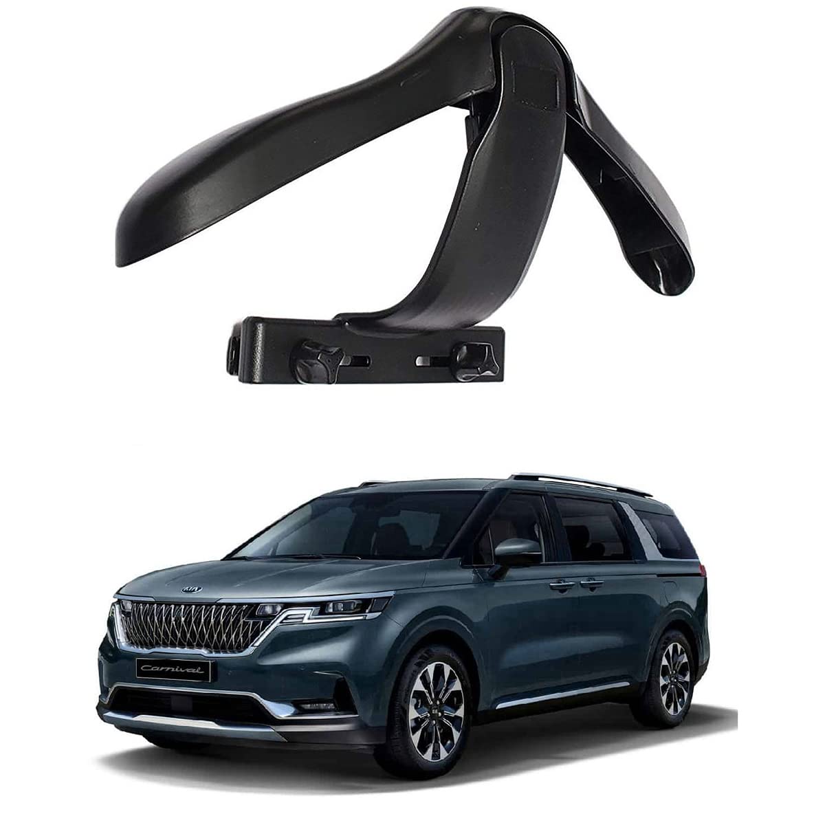 Oshotto CH04 Detachable Headrest Car Coat Hanger Back Seat Clothes Holder for Suit Coats Blazer Jackets Compatible with Kia Car