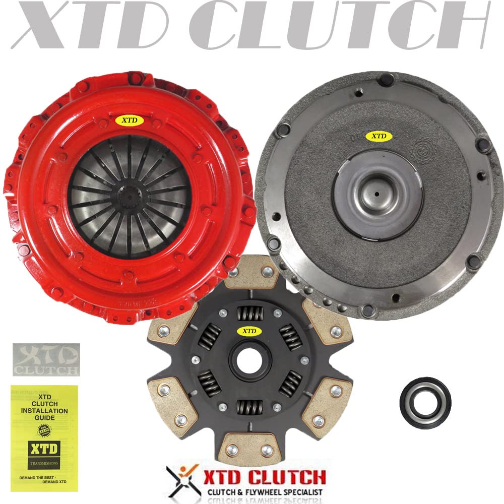 XTD CLUTCH Stage 3 Racing Modular Clutch Kit & Flywheel for Chrysler, Dodge, Mitsubishi, Eagle, 2.0L, Model XD089887O