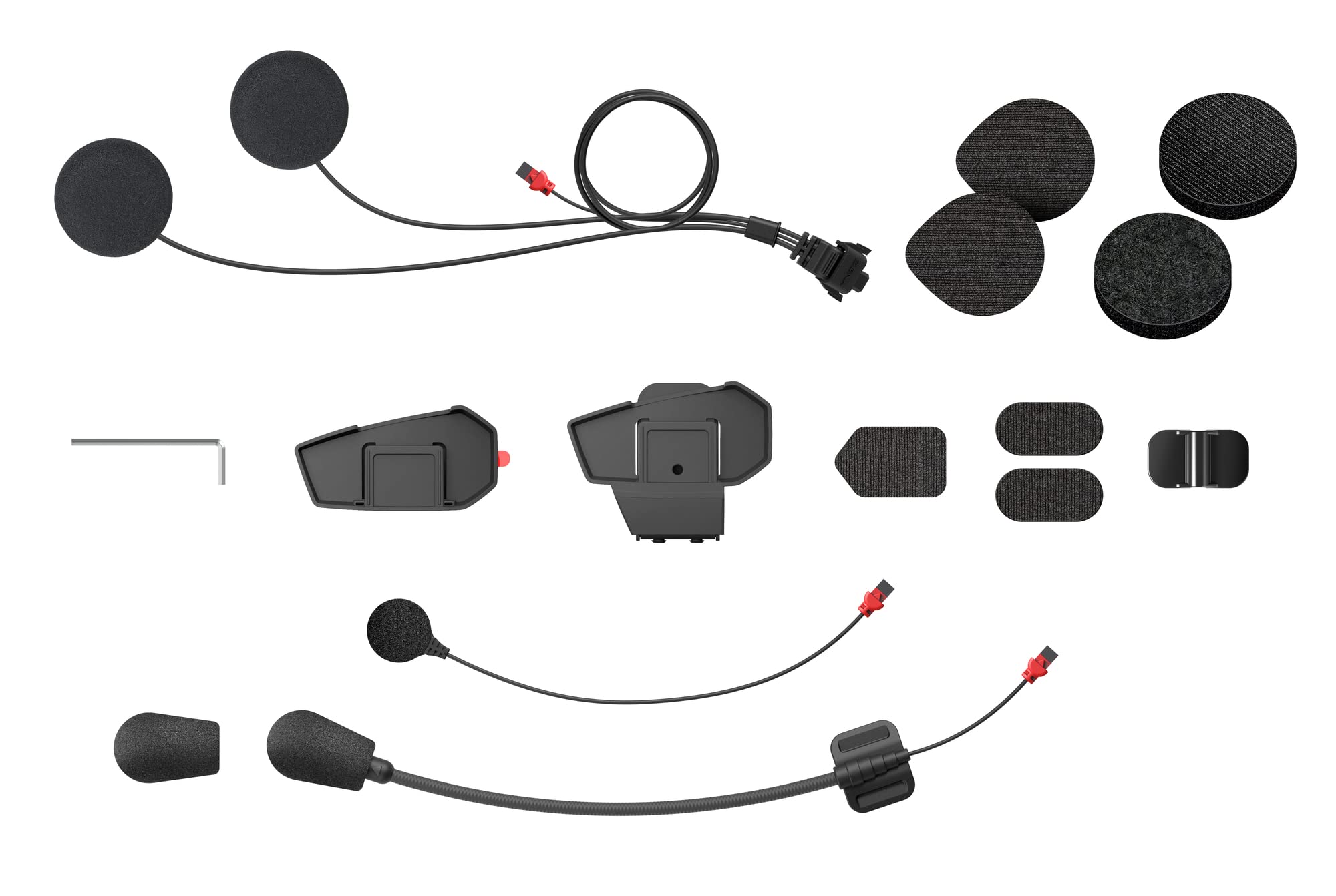 Sena Adult Helmet Clamp Kit For Spider St1, Black, One Size Us