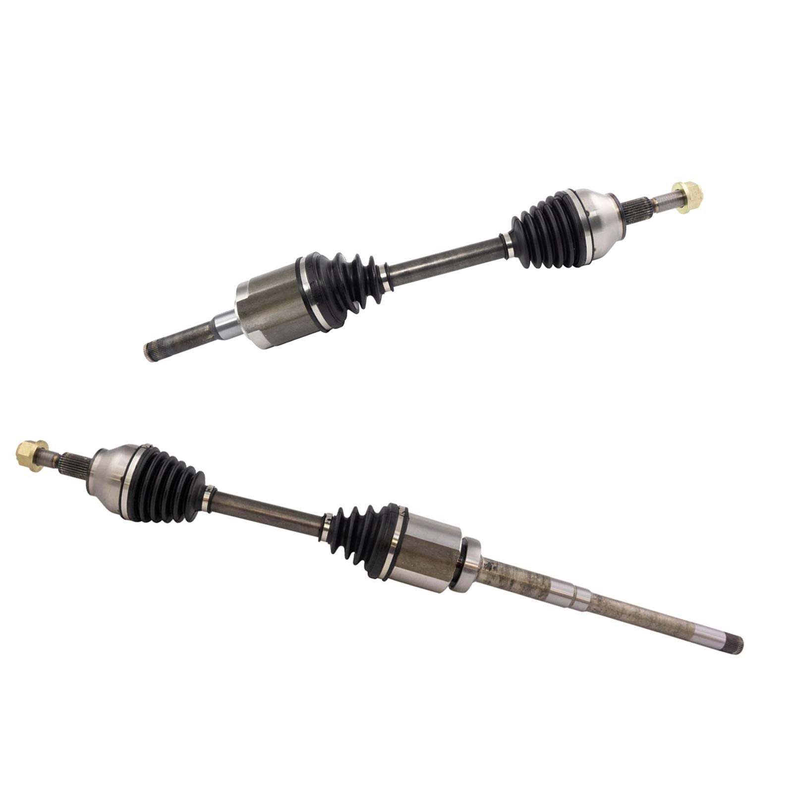 Trq Front Cv Axle Shaft Assembly 2 Piece Set Compatible With 2013-2016 Ford Escape Awd 2017-2019 Ford Escape L4 1.5L Awd 2013 Li
