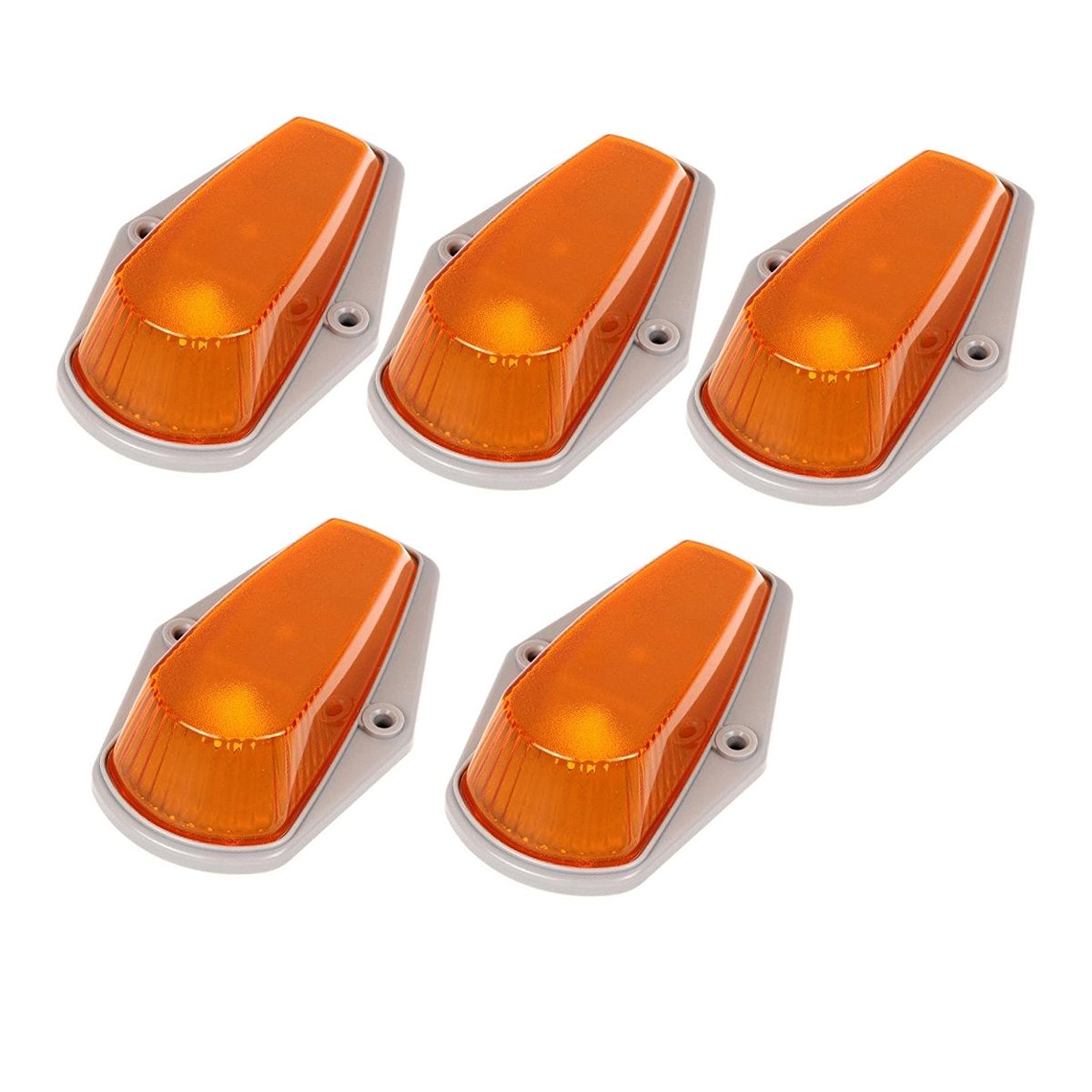 Aeagle Cab Marker Lights for 1980-1997 Ford F150 F250 F350, Amber, Model 15442-E, Durable ABS Plastic, Top Roof Running Lights