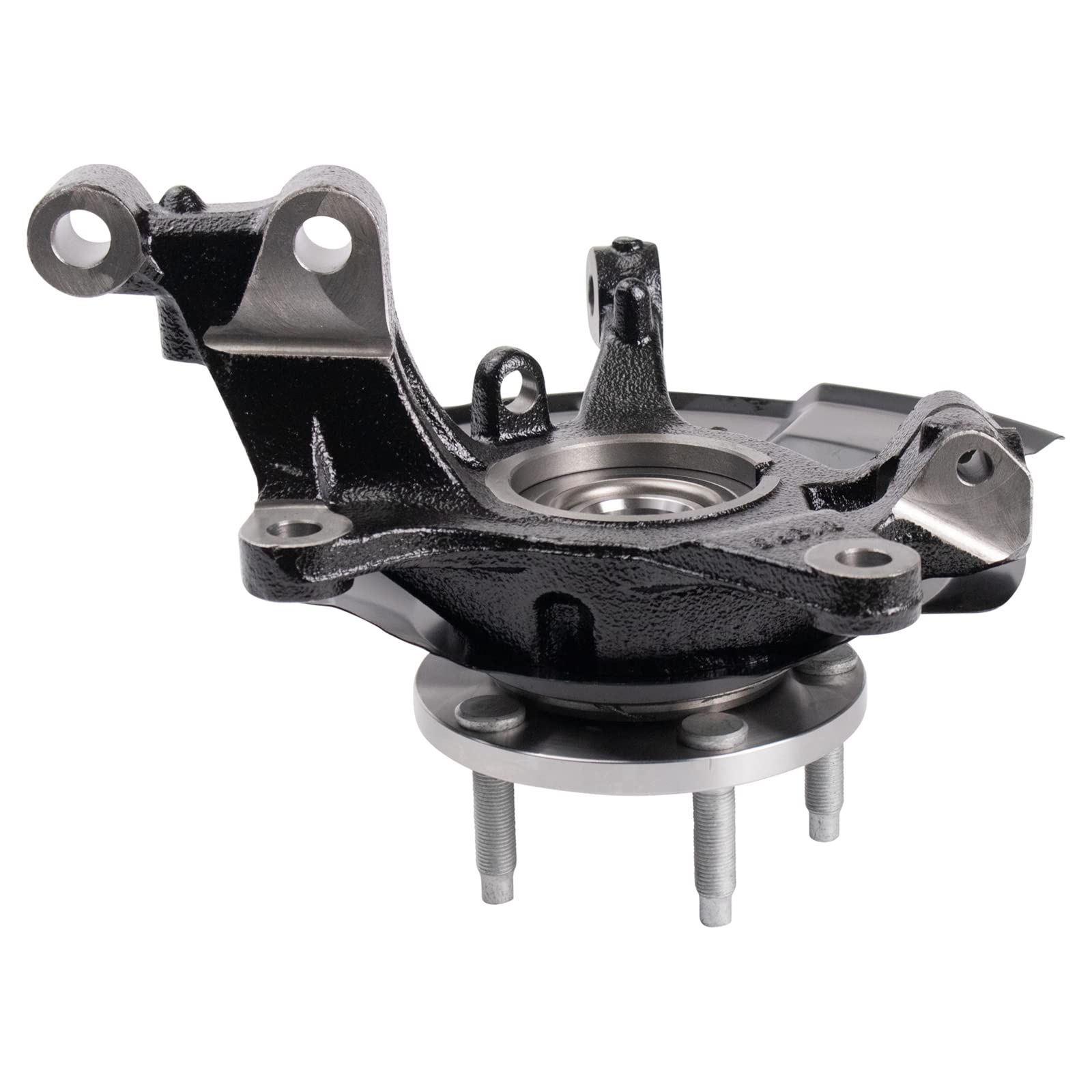 Trq Front Steering Knuckle & Wheel Bearing Hub Rh Right Passenger Side Compatible With 2007-2010 Ford Edge Lk056