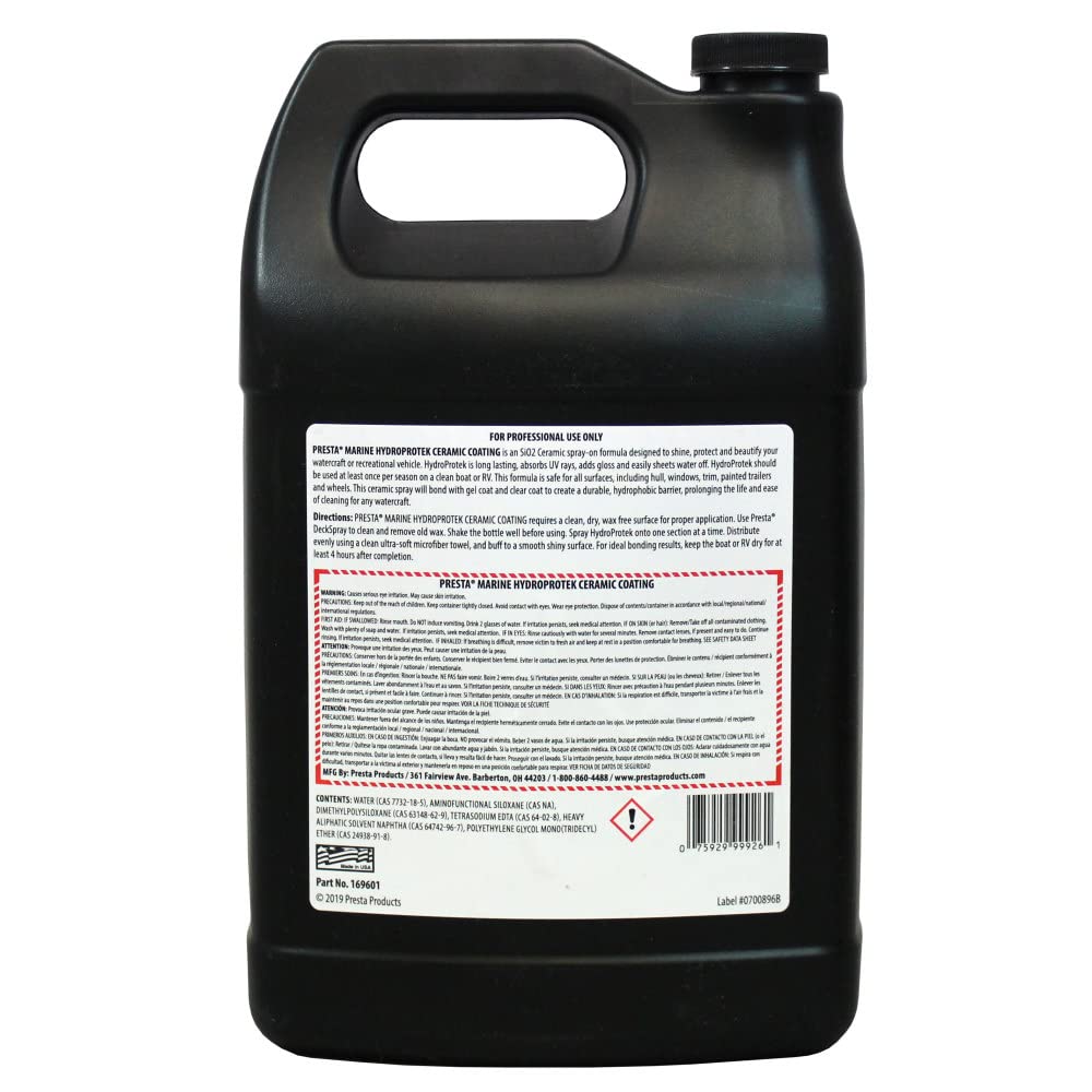 Presta Hydro Protek Ceramic Coating - 1 Gallon (169601)