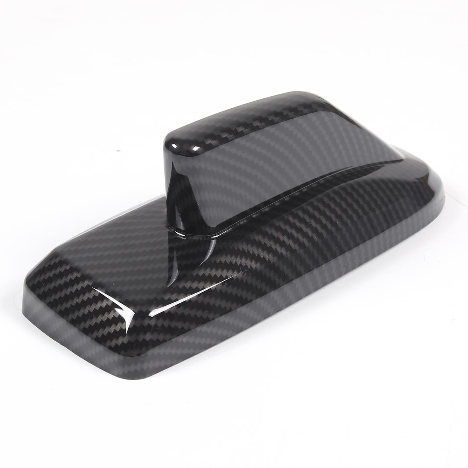 Compatible With Cadillac Escalade 2021 2022 2023 Car Shark Fin Antenna Cover Radio Signal Base Sticker Interior Trim, Accessories (Carbon Fiber Pattern)