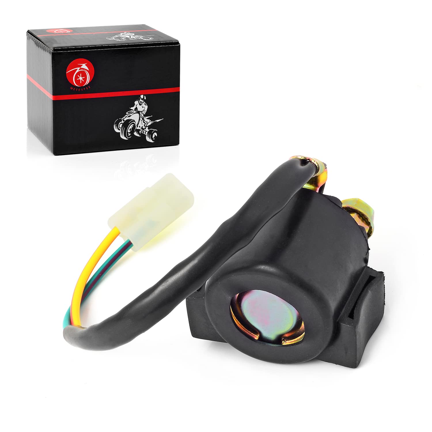MOTO1988 Solenoid Starter Relay for Honda 450ES 450S 350ES 350S Rancher Foreman 350 420 400 450 500 Rincon 680