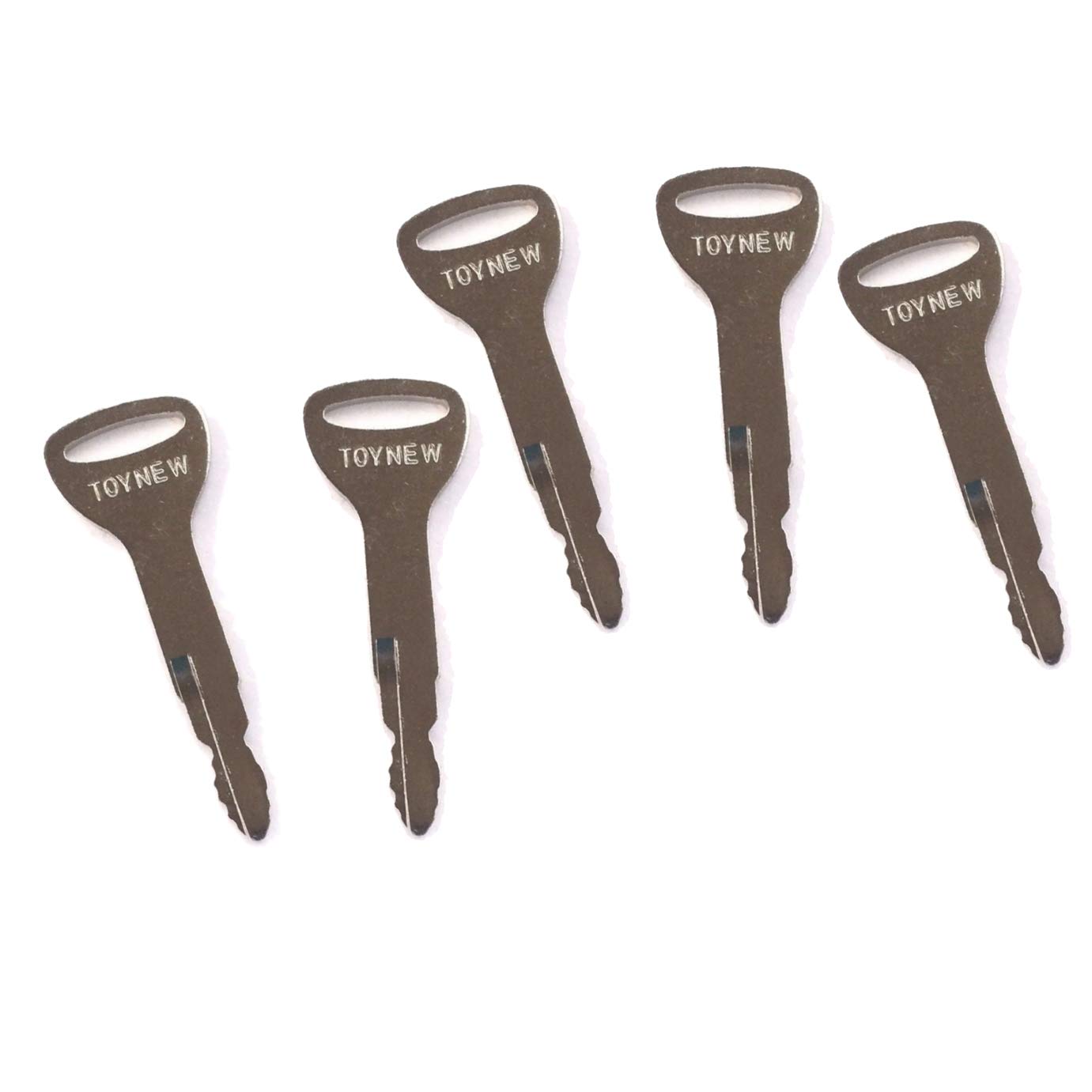 5 Ignition Keys 57591-23330-71 575912333071 A62597 162597 For Toyota Forklift