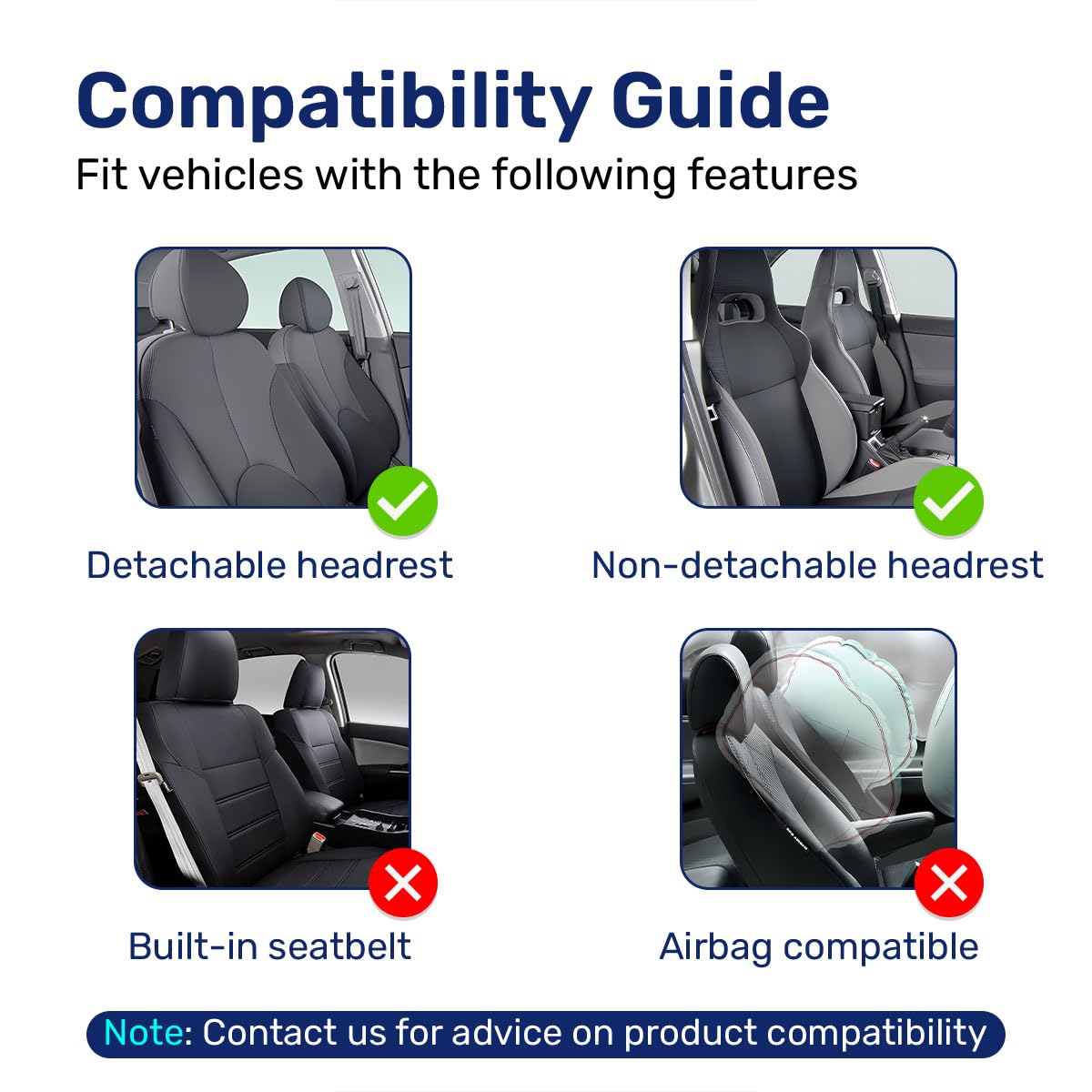 GENANY Butterfly 2 Front Car Seat Covers for Truck Sedan SUV, Moth Durable Automotive Moth Seat Covers, Breathable Bucket Seat C