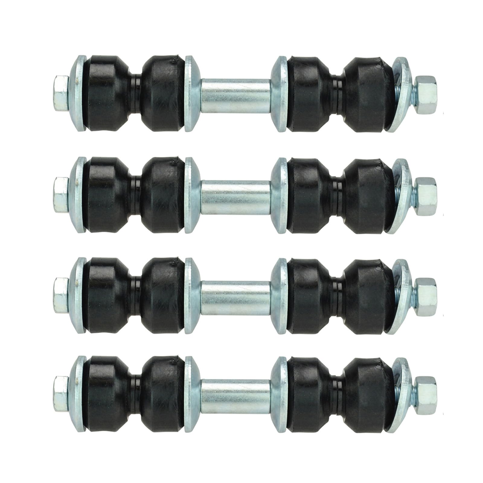 Trq Sway Bar Stabilizer Link Set Front & Rear Compatible With 90-94 Protege