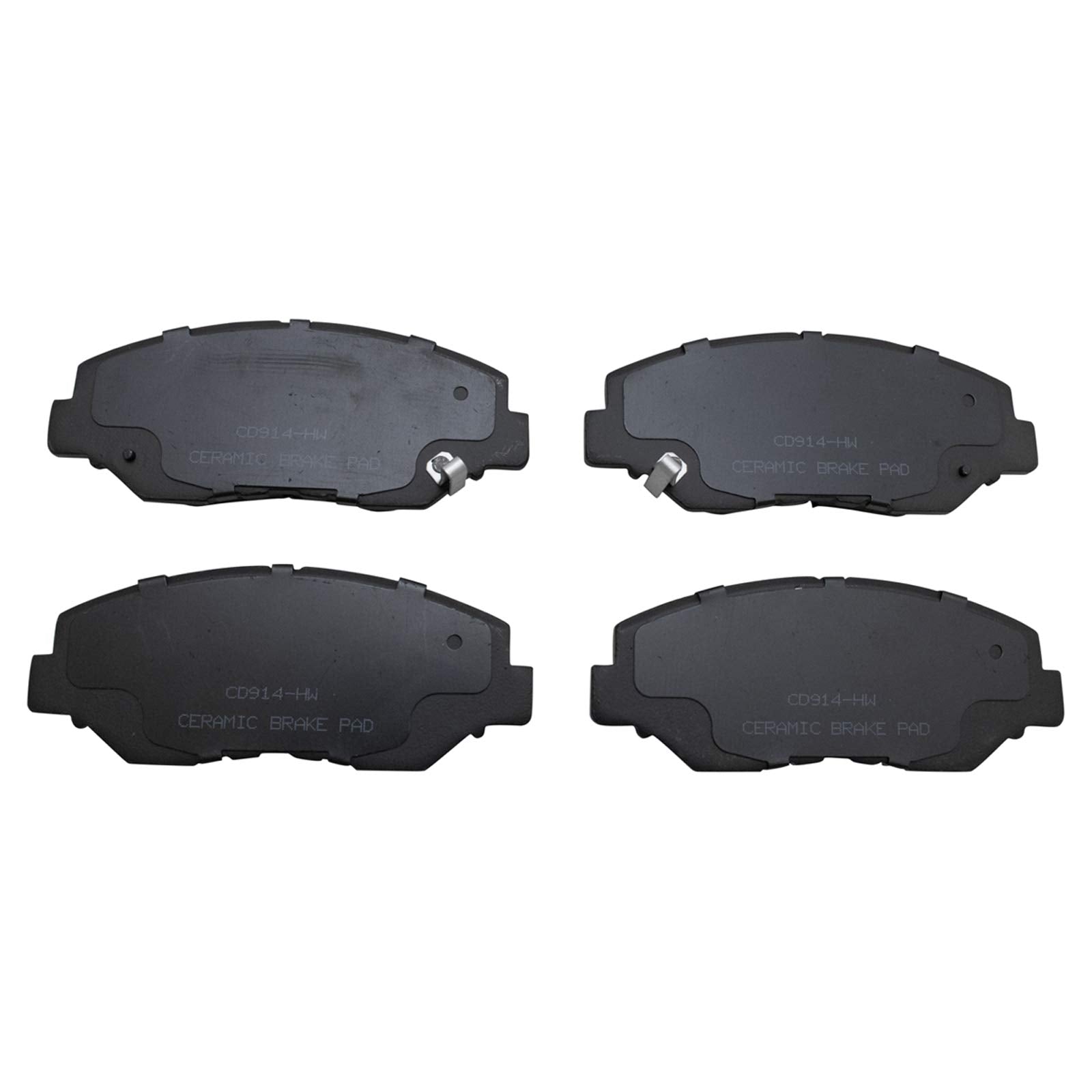 Trq Front Brake Pad & Rotor Kit Brake Pads Brake Rotor Ceramic Premium G-Coated Compatible With 2014-2015 Acura Ilx 2003-2012 Ho