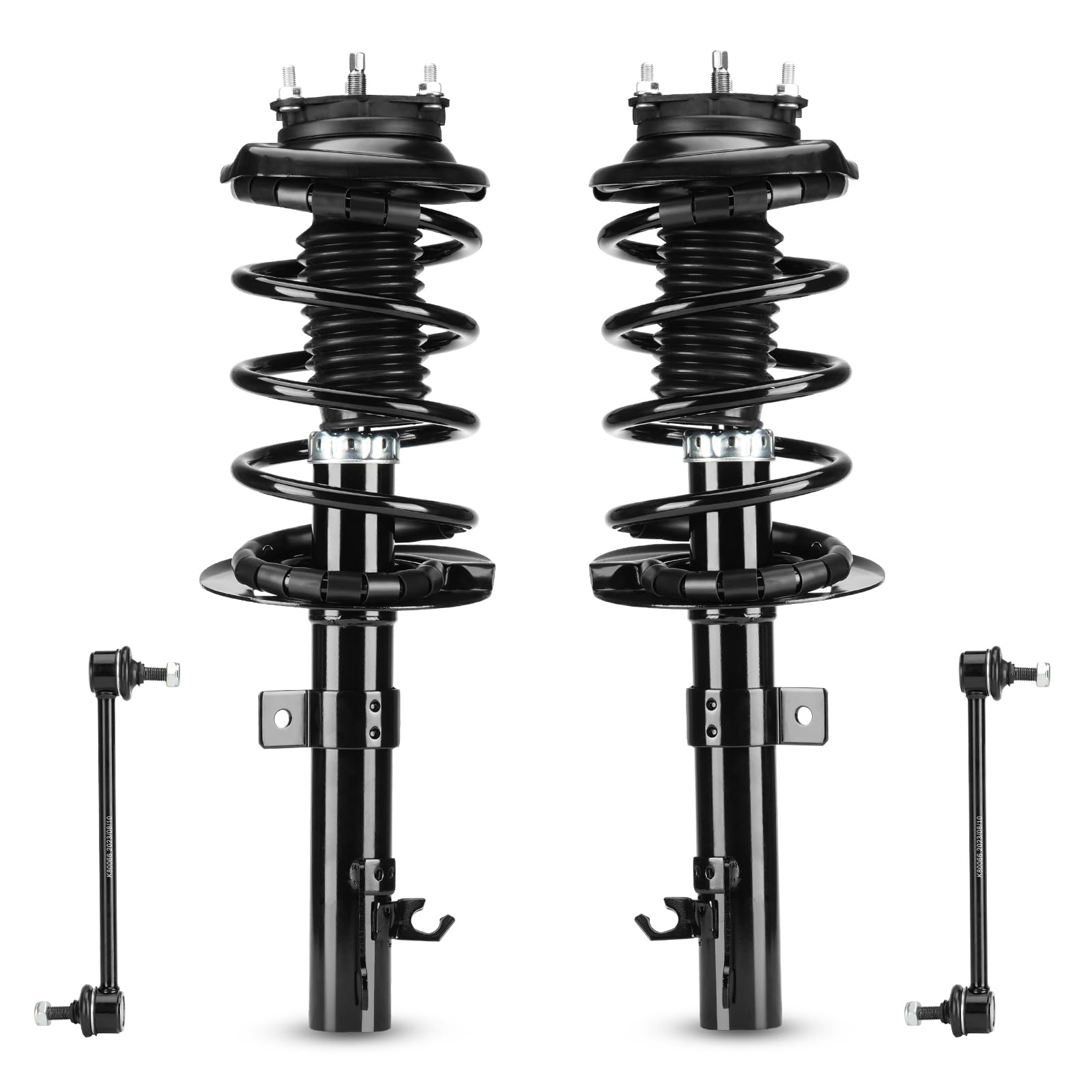 Front Quick Struts w/Coil Spring & Sway Bar Links for 2006-2011 Ford Focus ONLY 2L Engines (Exc. SPORT, ST, AND ZX4 ST), 2007 20