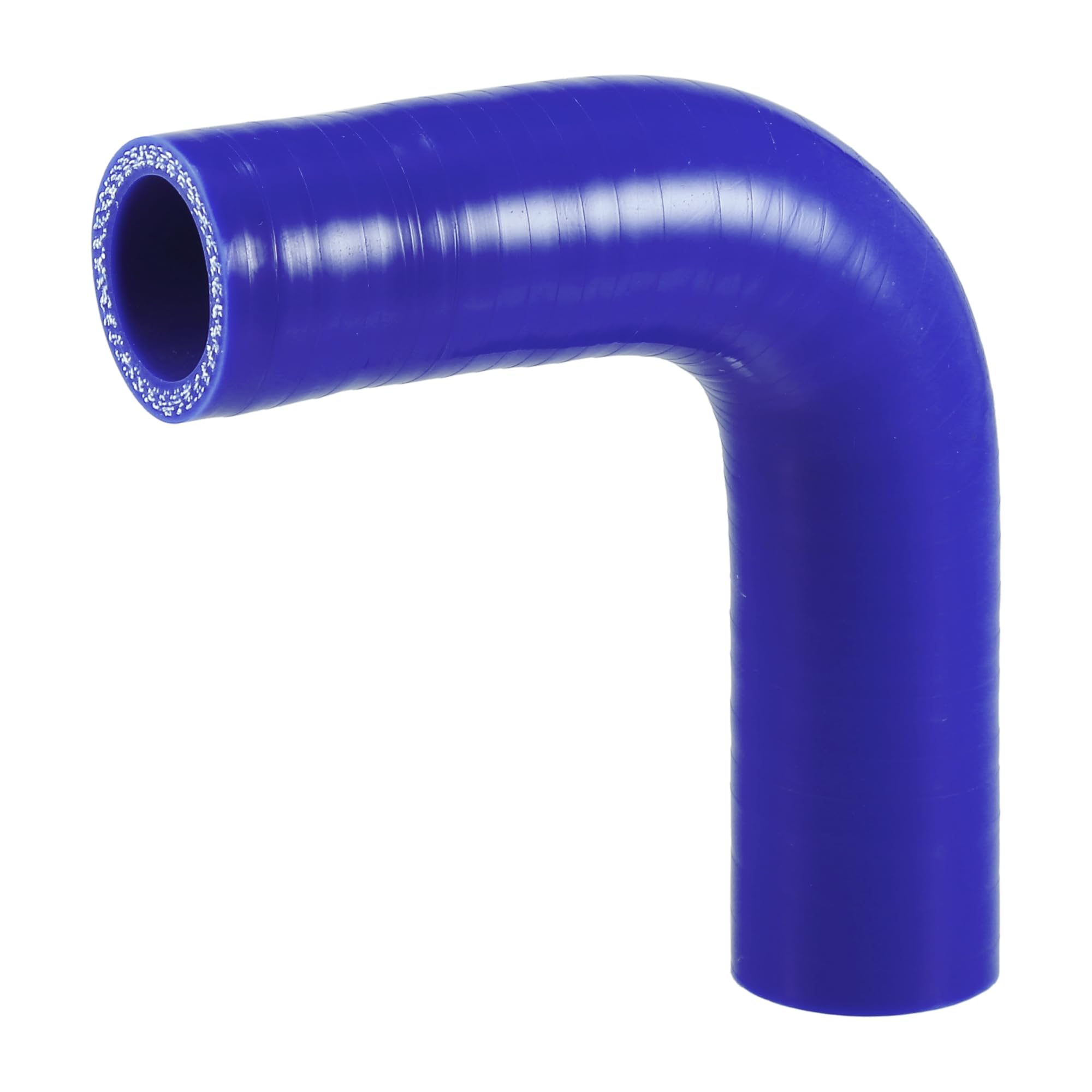 X AUTOHAUX 1 Pcs 25mm 0.98 ID 90mm 3.54 Length 90 Degrees Blue Car Silicone Hose Coolant Hose Universal