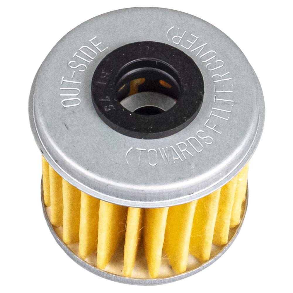 Honda Engine Oil Filter 15412-MEN-671 - Durable Synthetic & Stainless Steel Construction