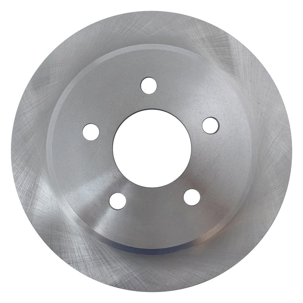 Trq Rear Brake Rotors Set Solid Compatible With 1996-2002 Ford Crown Victoria Lincoln Town Car Mercury Grand Marquis