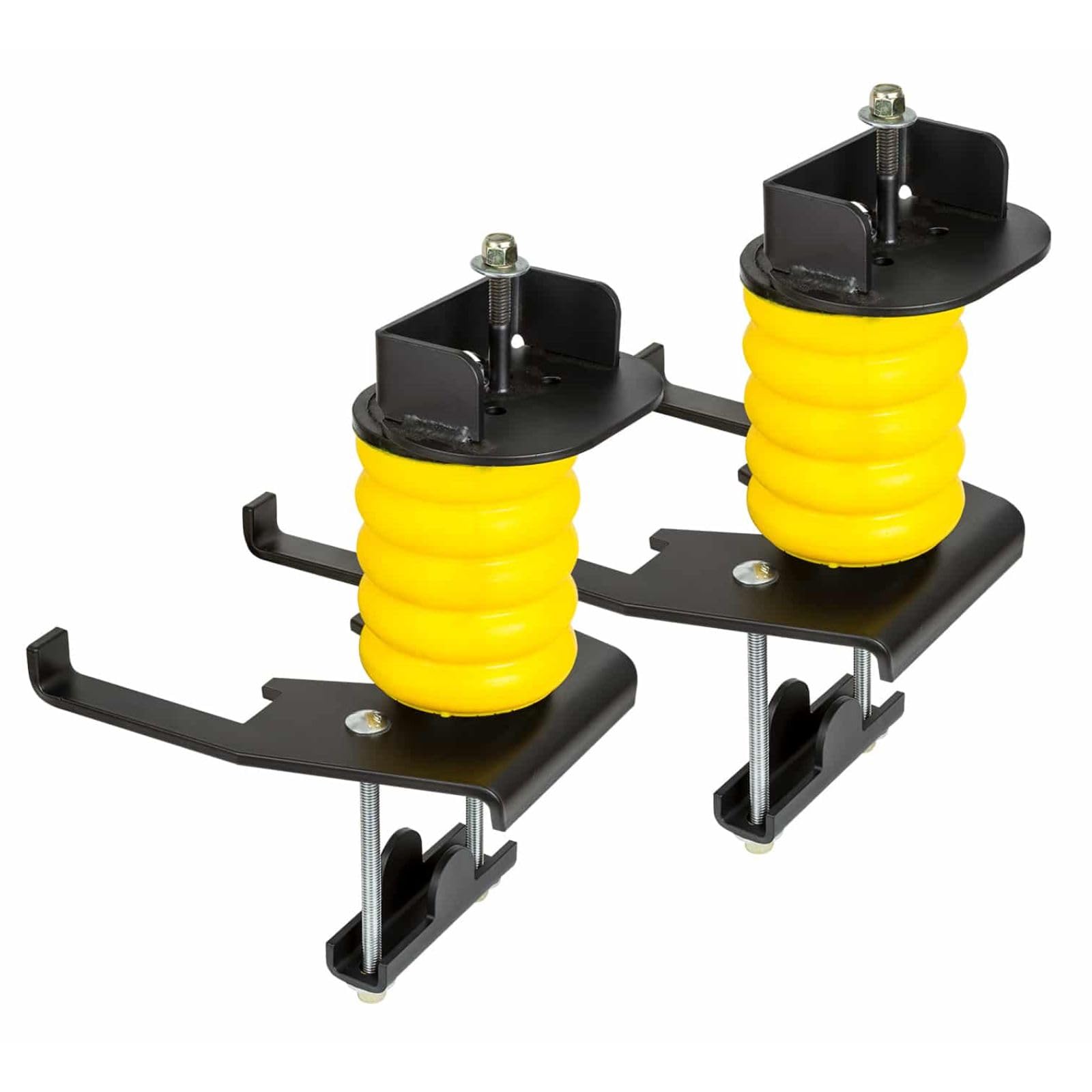 SuperSprings SSR-140-54 Left and Right Rear Yellow SumoSprings fits 1999 2016 F250 F350 Super Duty 4x4 | Reduces Rear End Sag, D